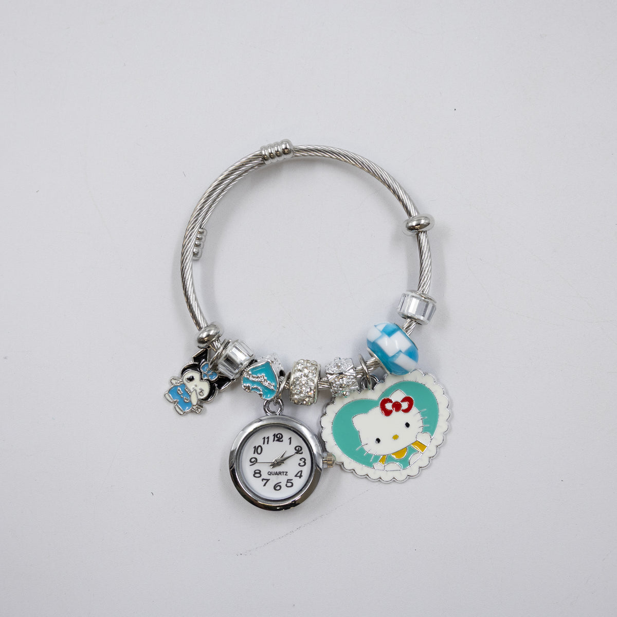 Pulsera tipo Pandora Plateadas M12 Oro Laminado