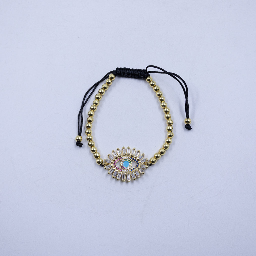 Pulseras Doradas ajustables M1 Oro Laminado