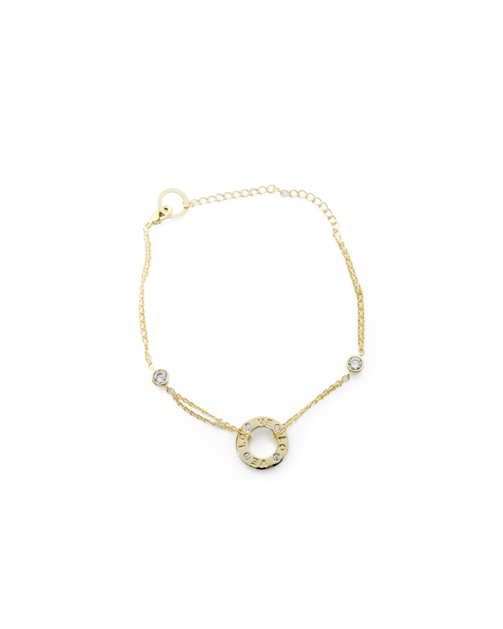 Pulsera Dorada Ansheli M2 - Oro Laminado
