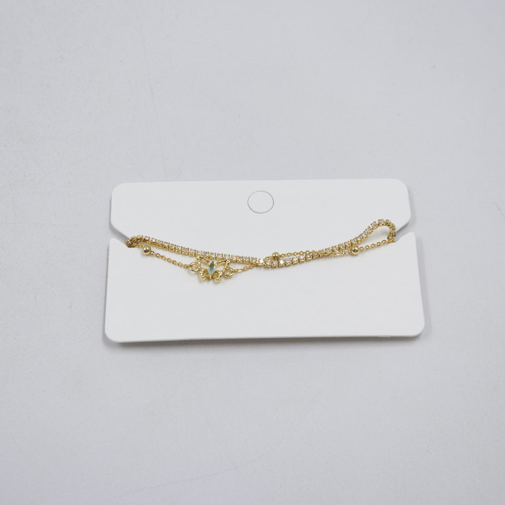 Pulsera Dorada Ansheli M9 Oro Laminado