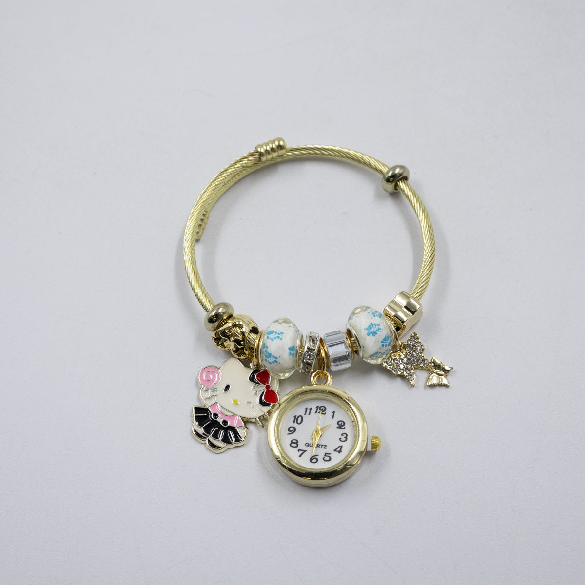Pulsera tipo Pandora Dorados M20 Oro Laminado