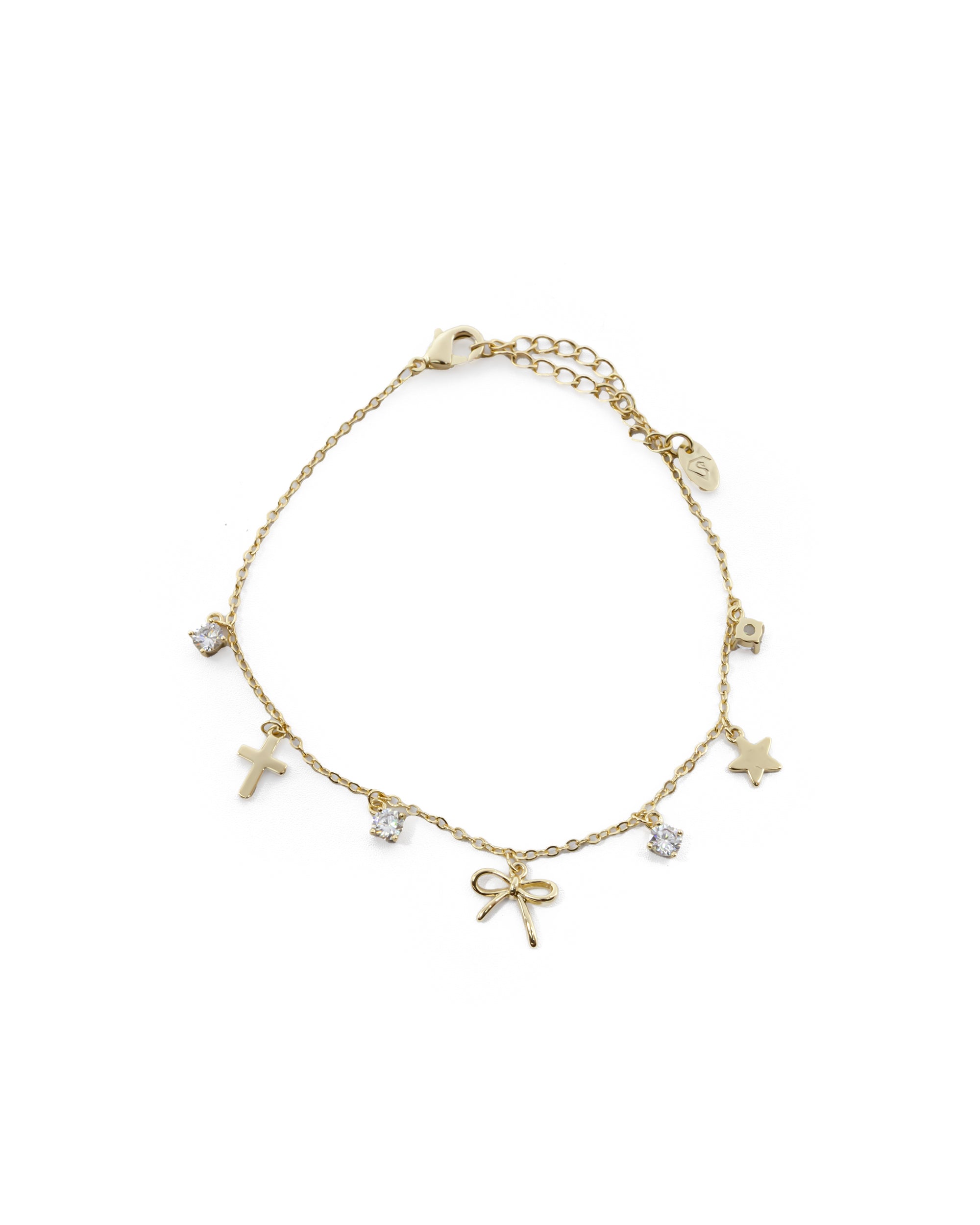 Pulsera Dorada Ansheli M7 - Oro Laminado