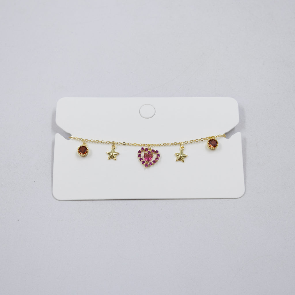 Pulsera Dorada Ansheli 31 Oro Laminado