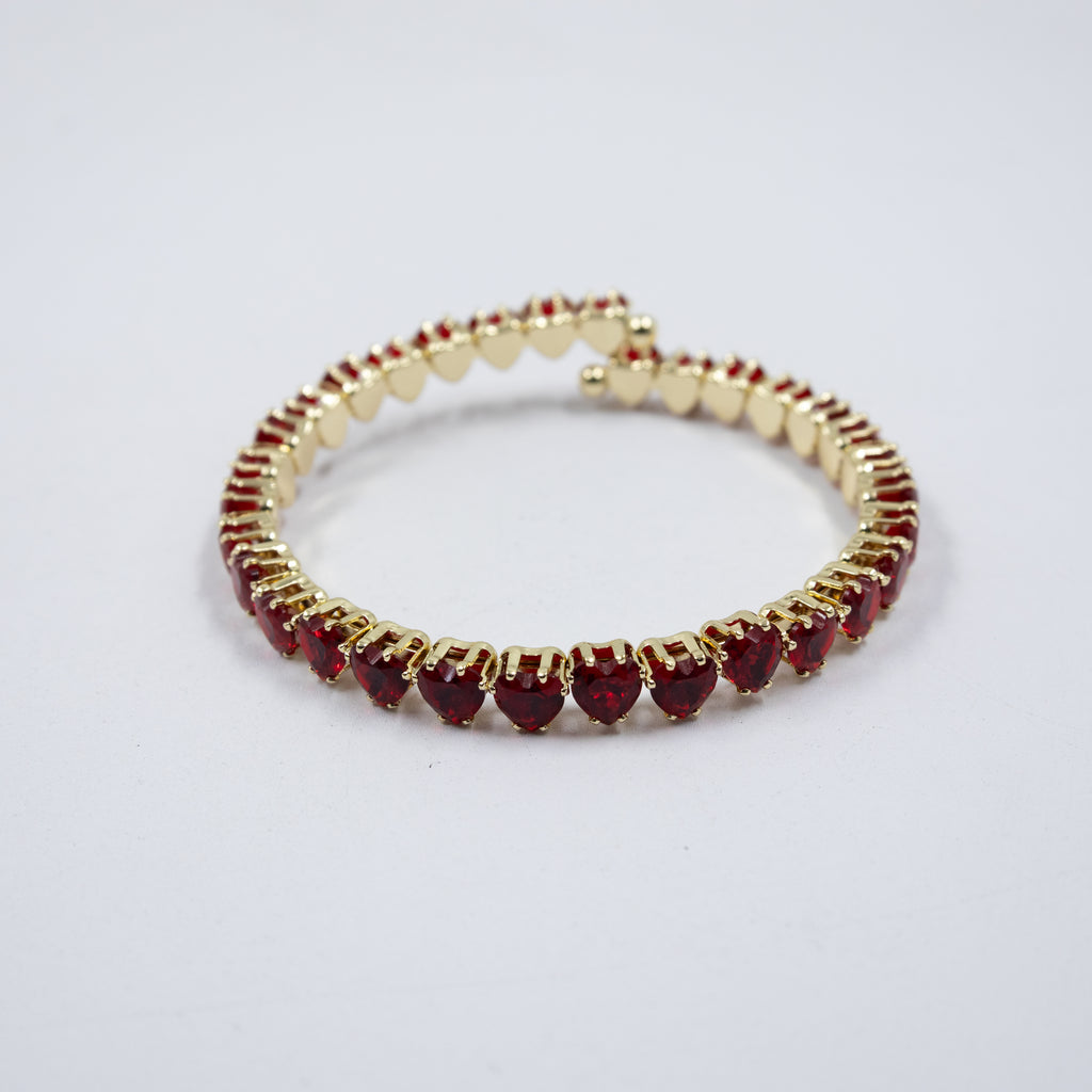 Pulseras Doradas con Piedras M3 Oro Laminado