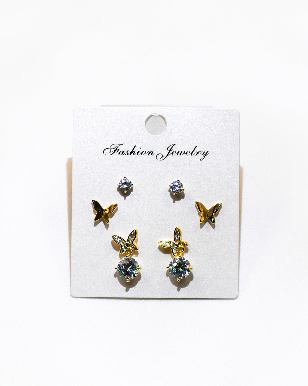 Set Aretes X3 - M12 Oro Laminado