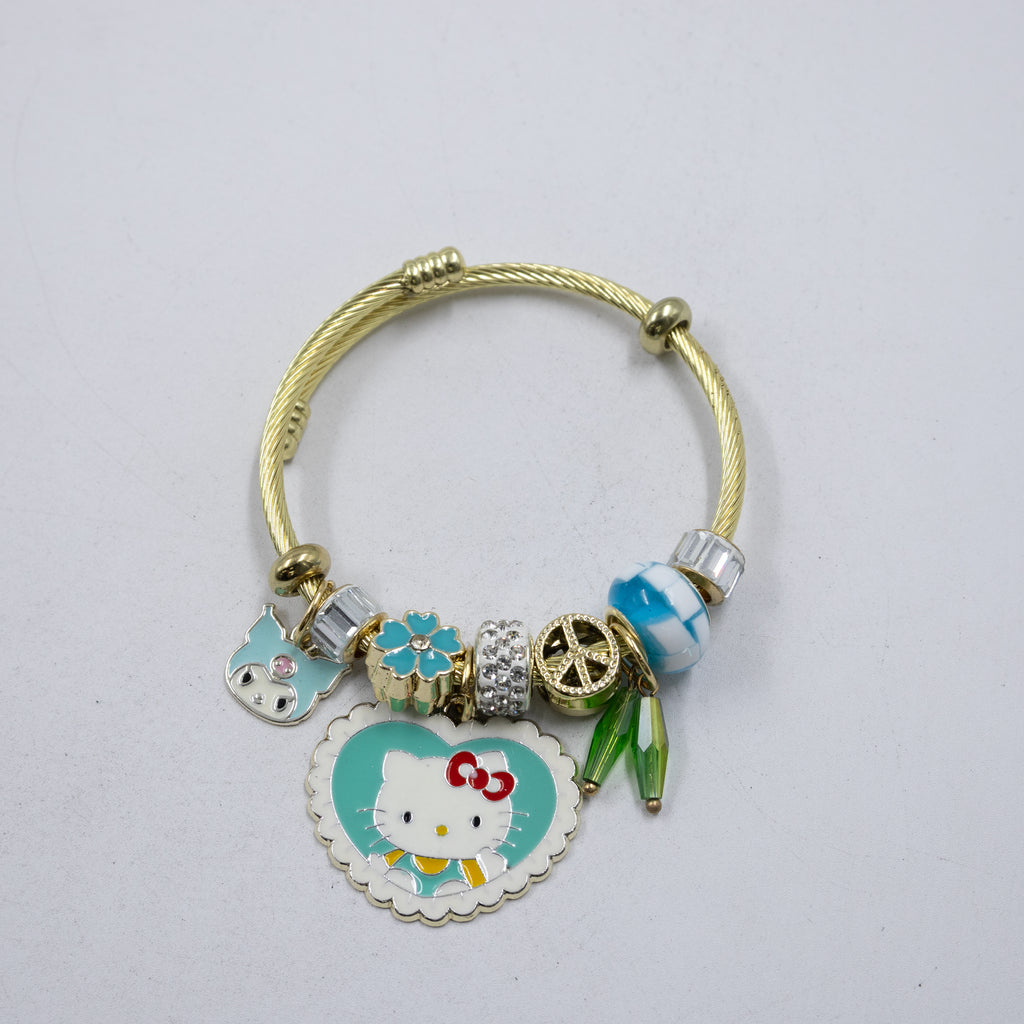 Pulsera tipo Pandora M5 Oro Laminado