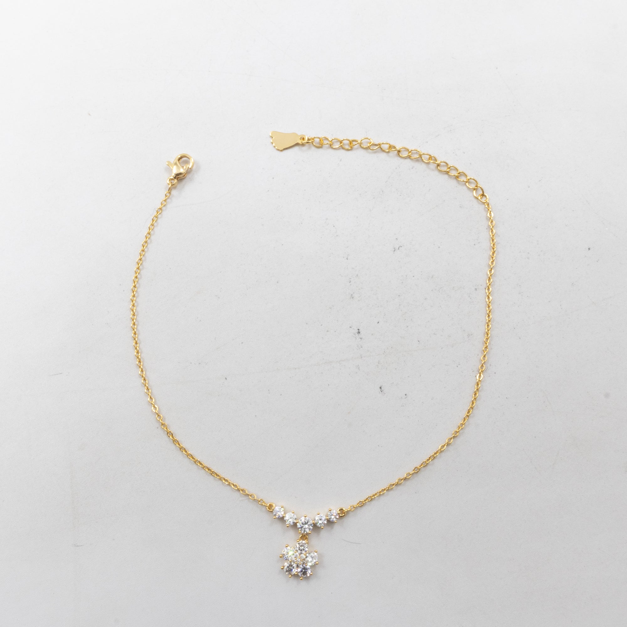 Tobilleras Doradas Ajustables M11 Oro Laminado