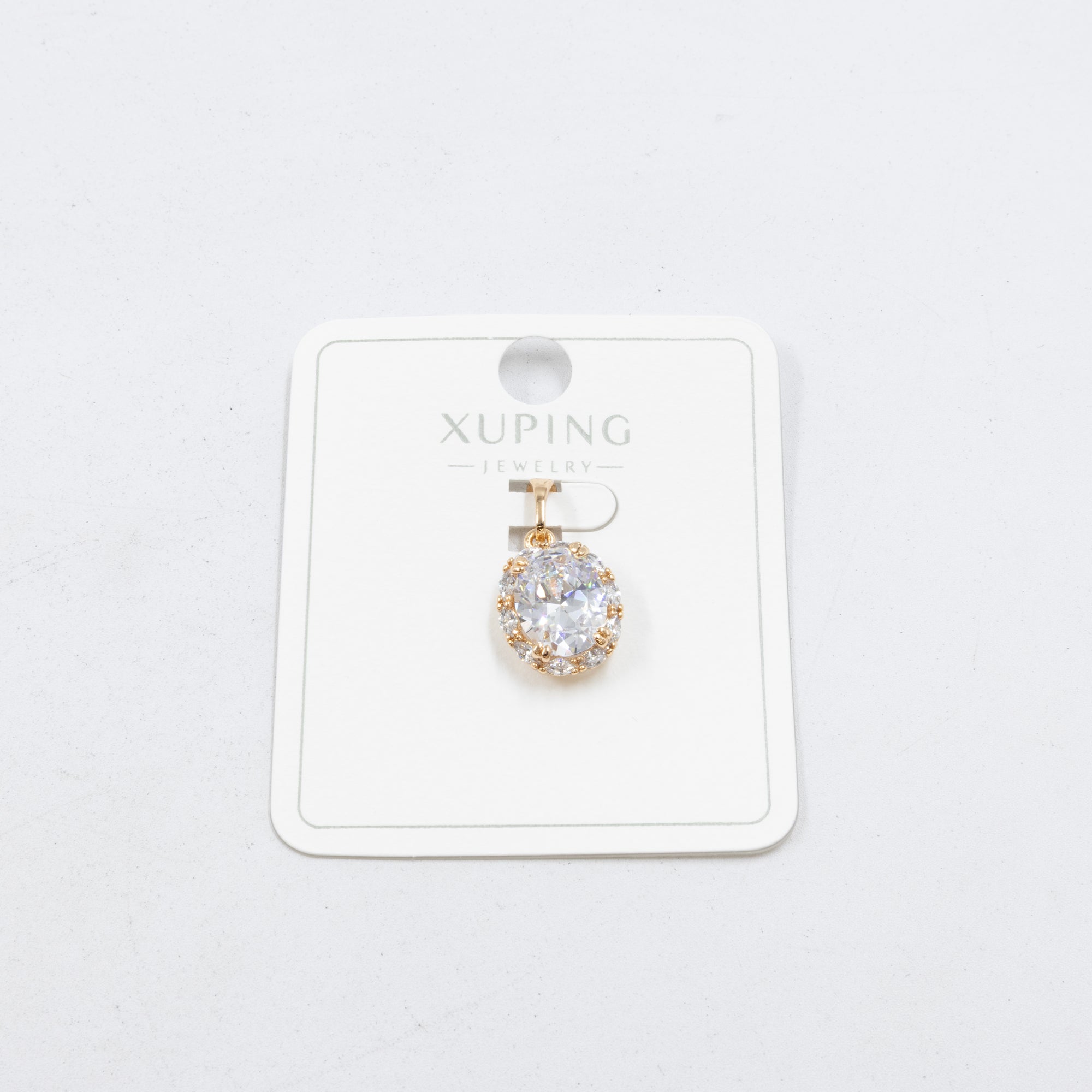 Dijes Xuping con Piedras M1 Oro Laminado