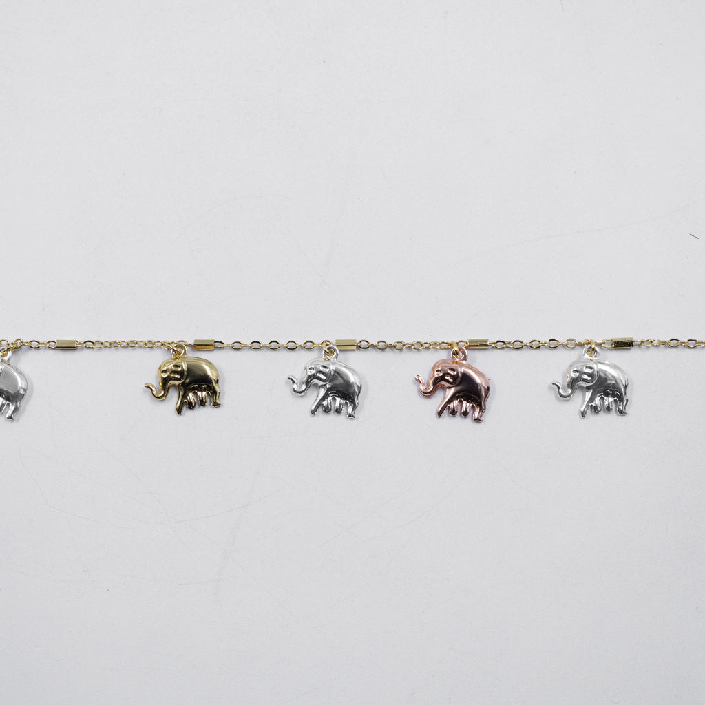 Pulseras de Tres colores M1 Oro Laminado