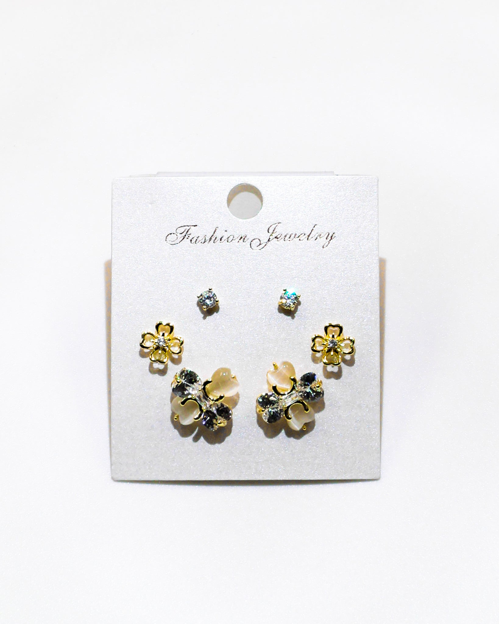 Set Aretes X3 - M25 Oro Laminado