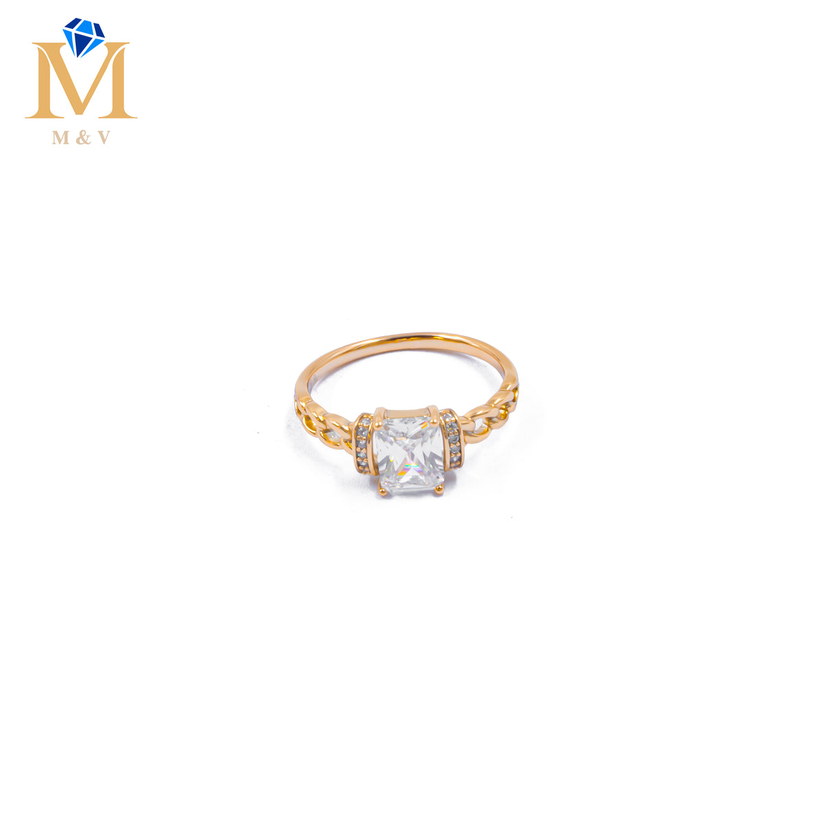 [12/SEPTIEMBRE/26] Anillo XUPING Oro Rosado M7 Oro Laminado