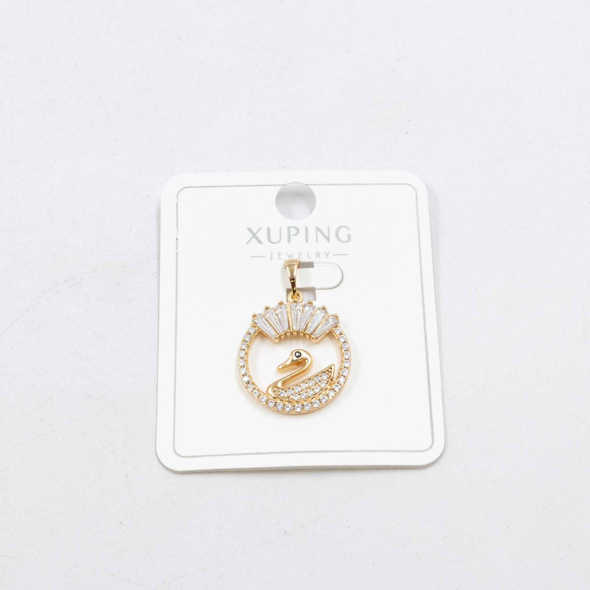 Dijes Xuping con Piedras M6 Oro Laminado