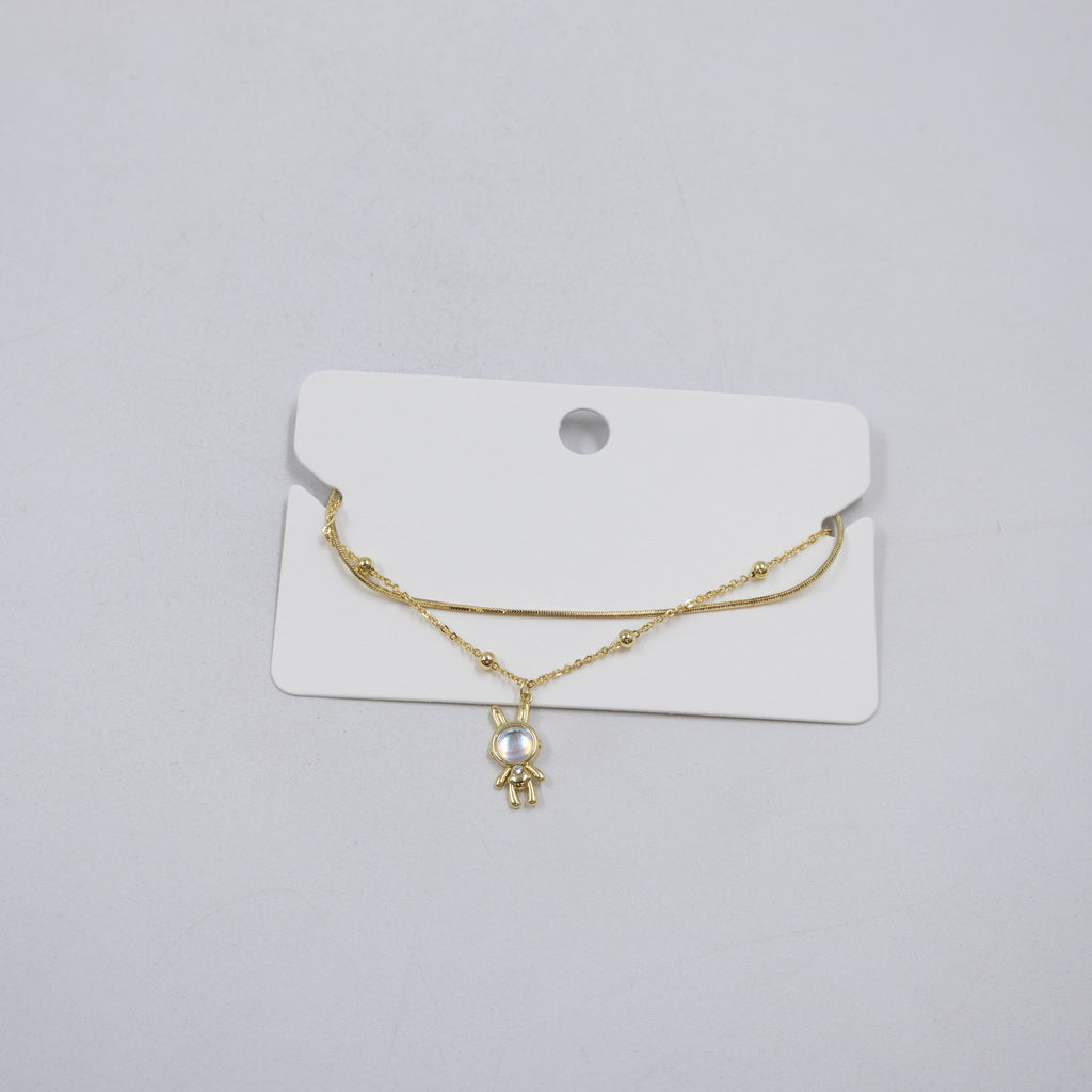 Pulsera Dorada Ansheli M21 Oro Laminado