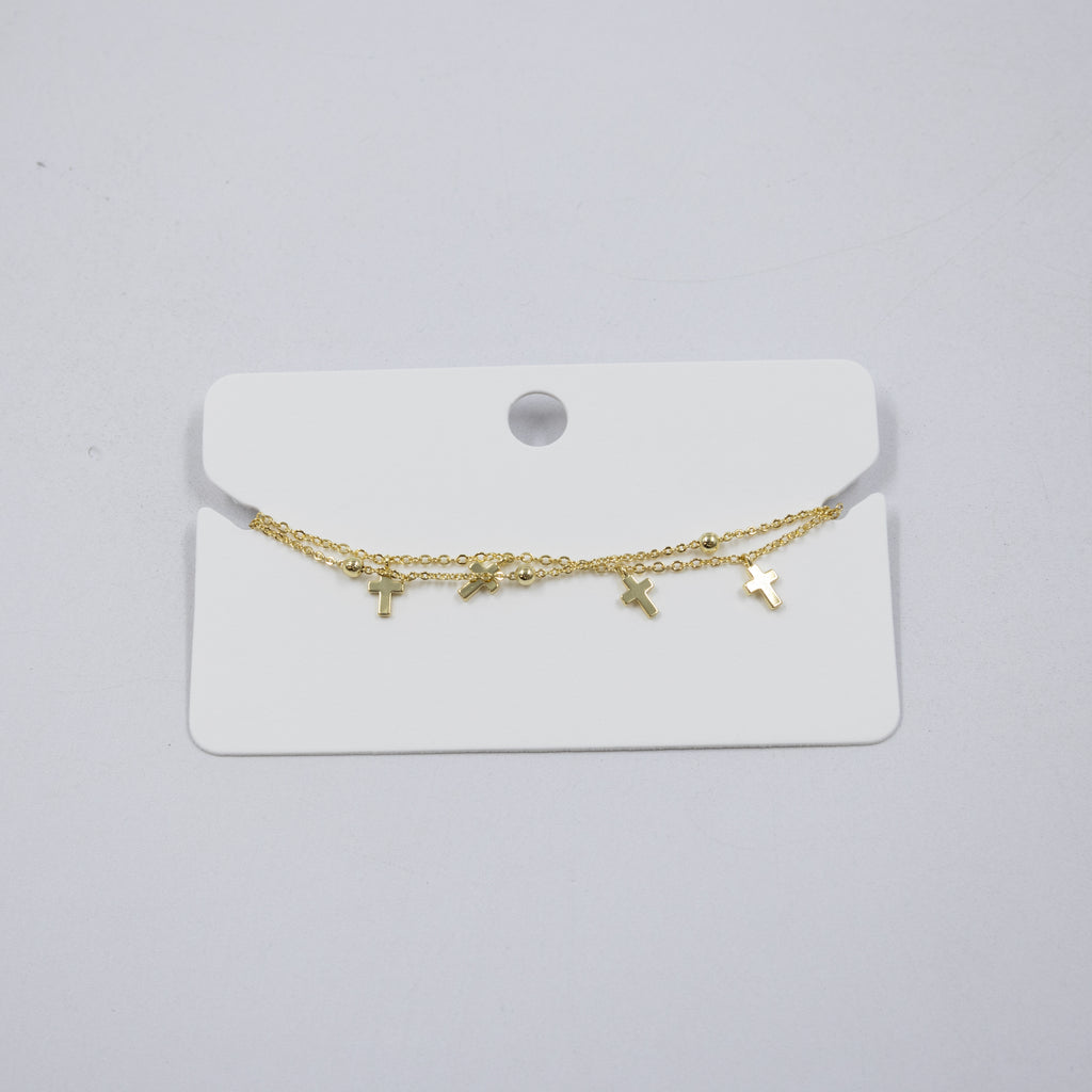 Pulsera Dorada Ansheli M1 Oro Laminado