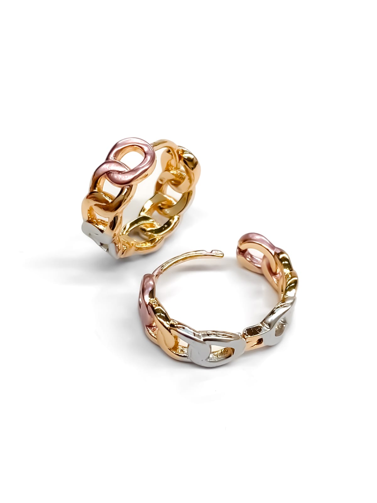 ARETES HUGGIES M14 - ORO LAMINADO