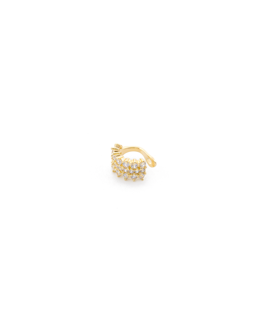 Aretes Simulador Dorados M5 Oro Laminado