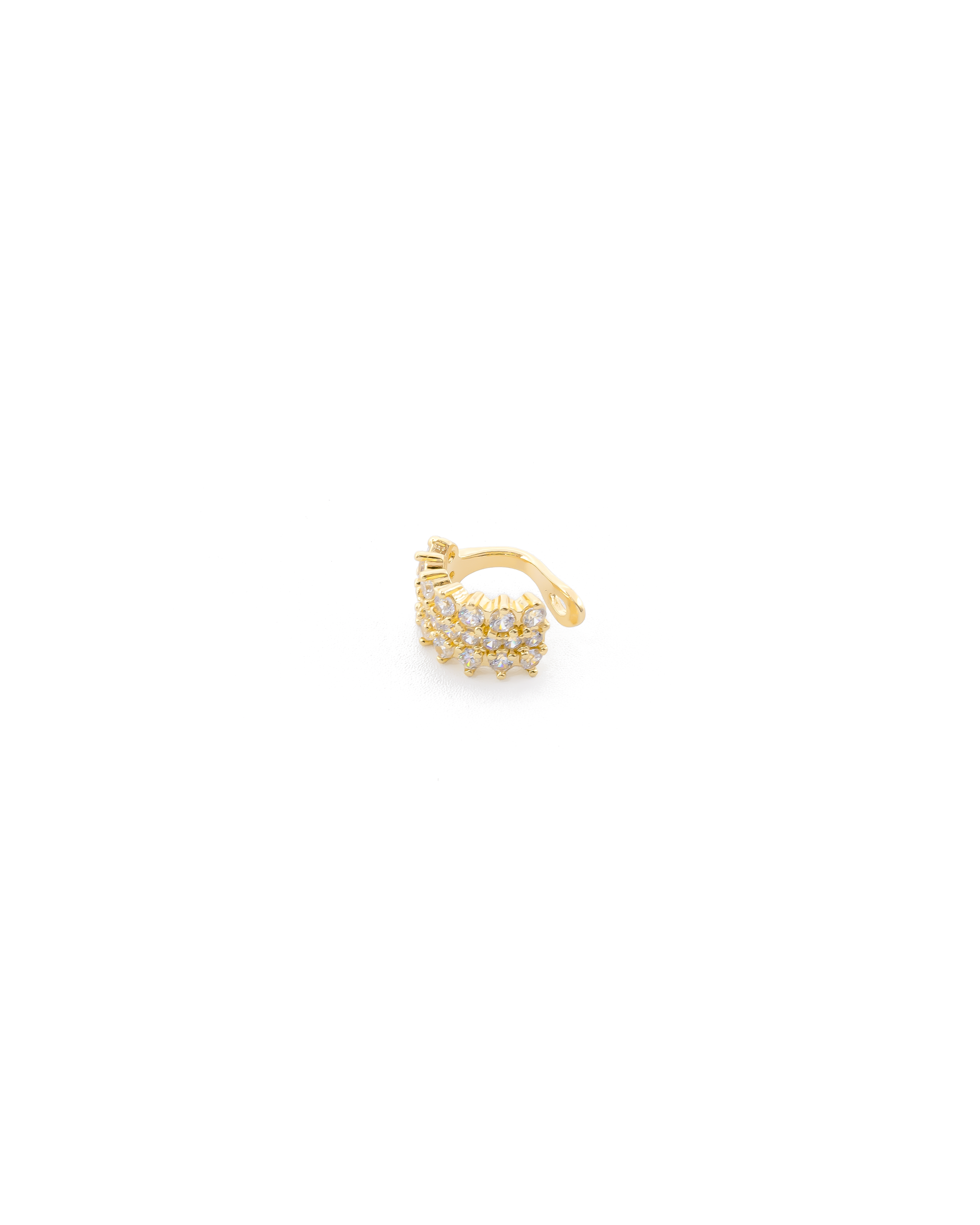 Aretes Simulador Dorados M5 Oro Laminado