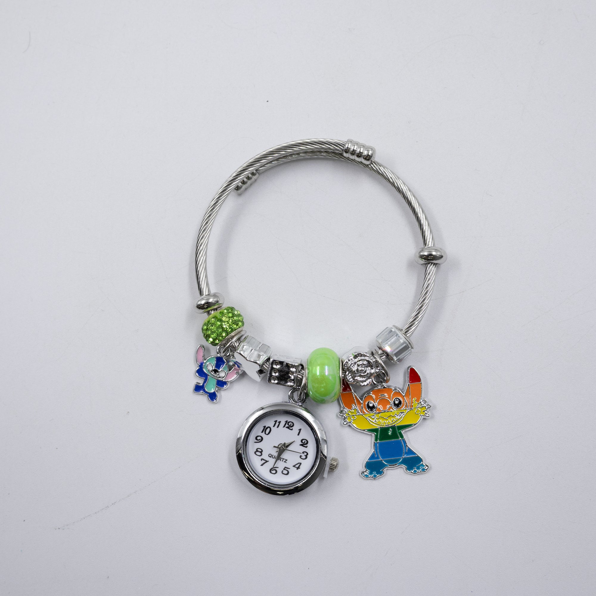 Pulsera tipo Pandora Plateadas M20 Oro Laminado
