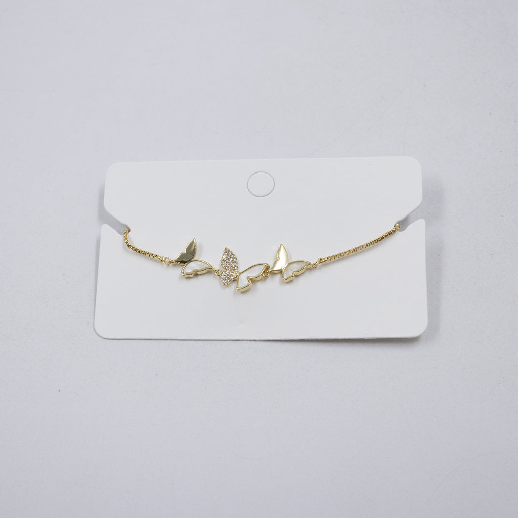 Pulsera Dorada Ansheli M28 Oro Laminado