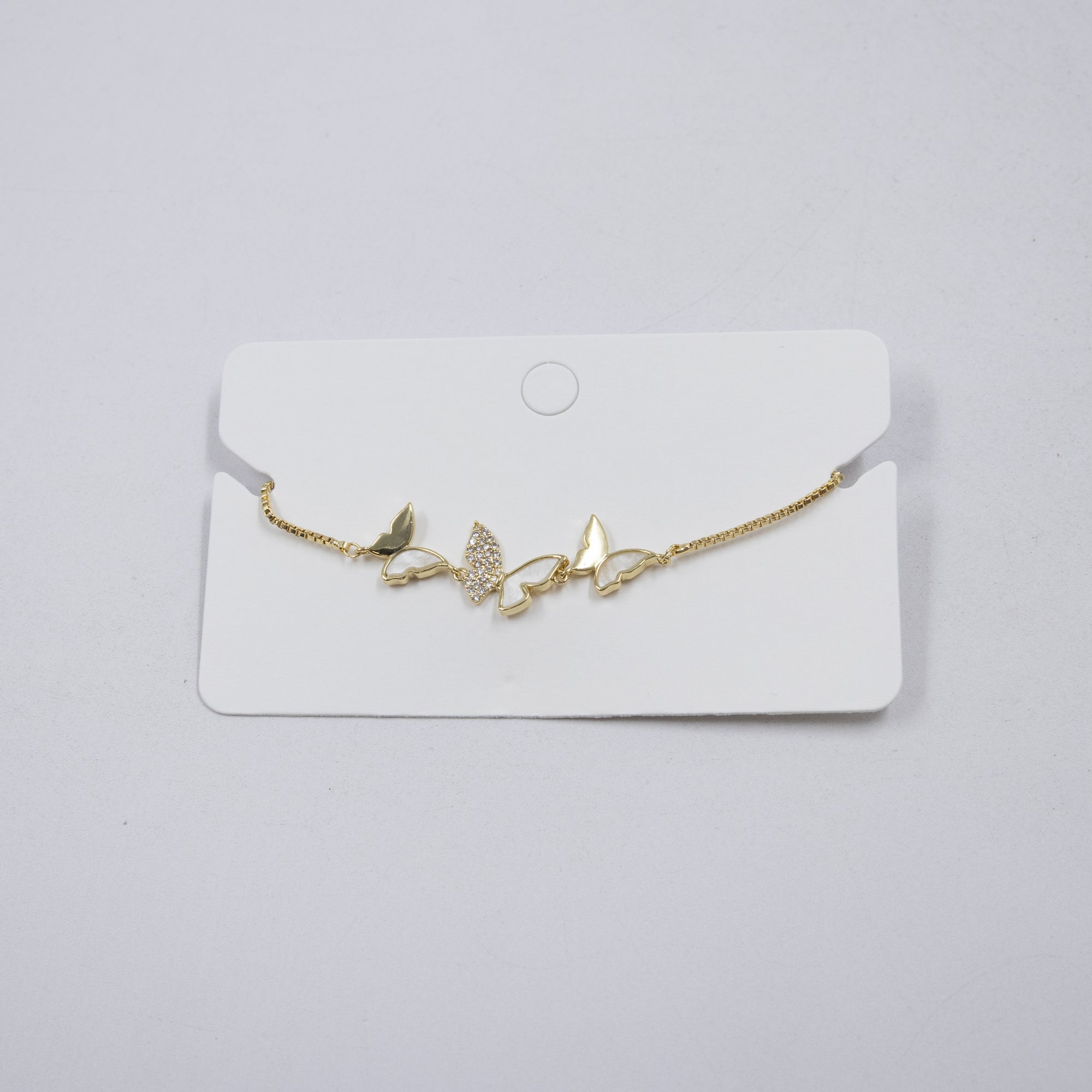 Pulsera Dorada Ansheli M28 Oro Laminado