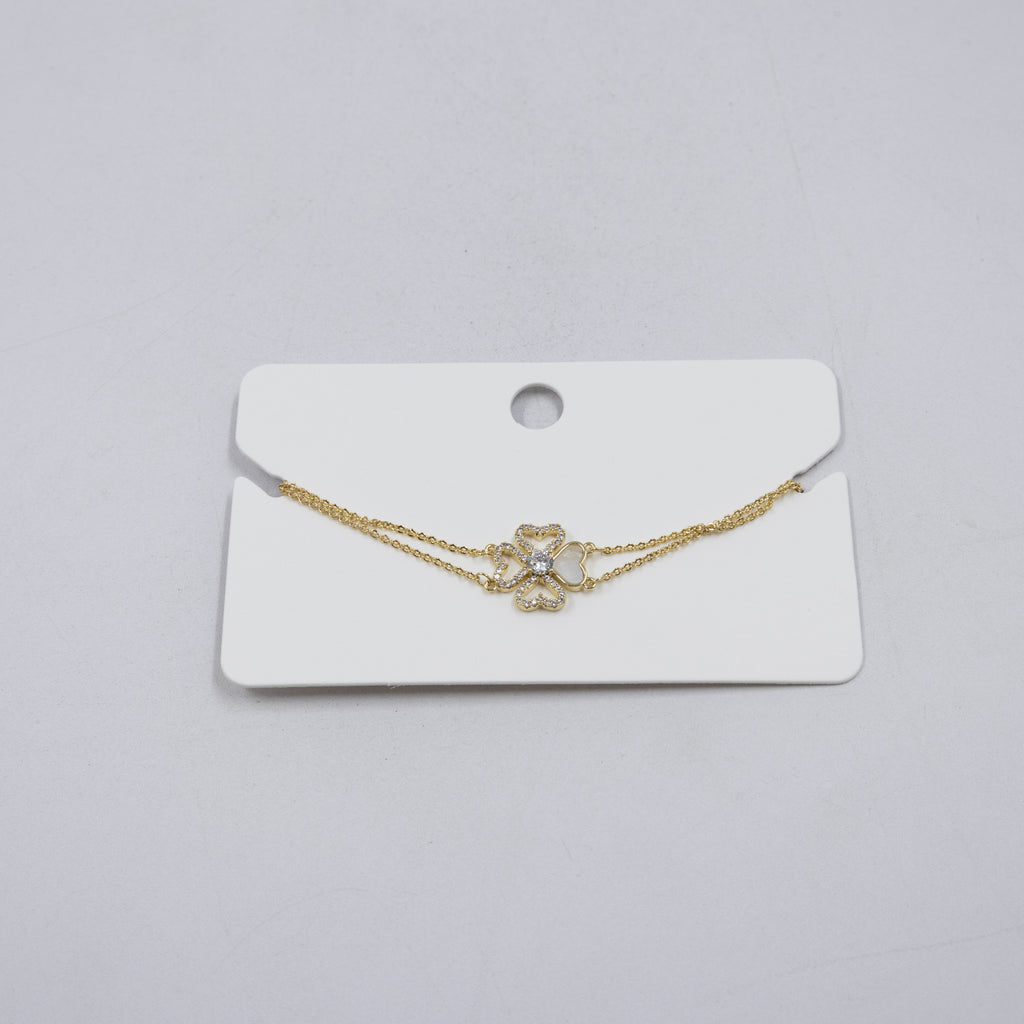 Pulsera Dorada Ansheli M8 Oro Laminado