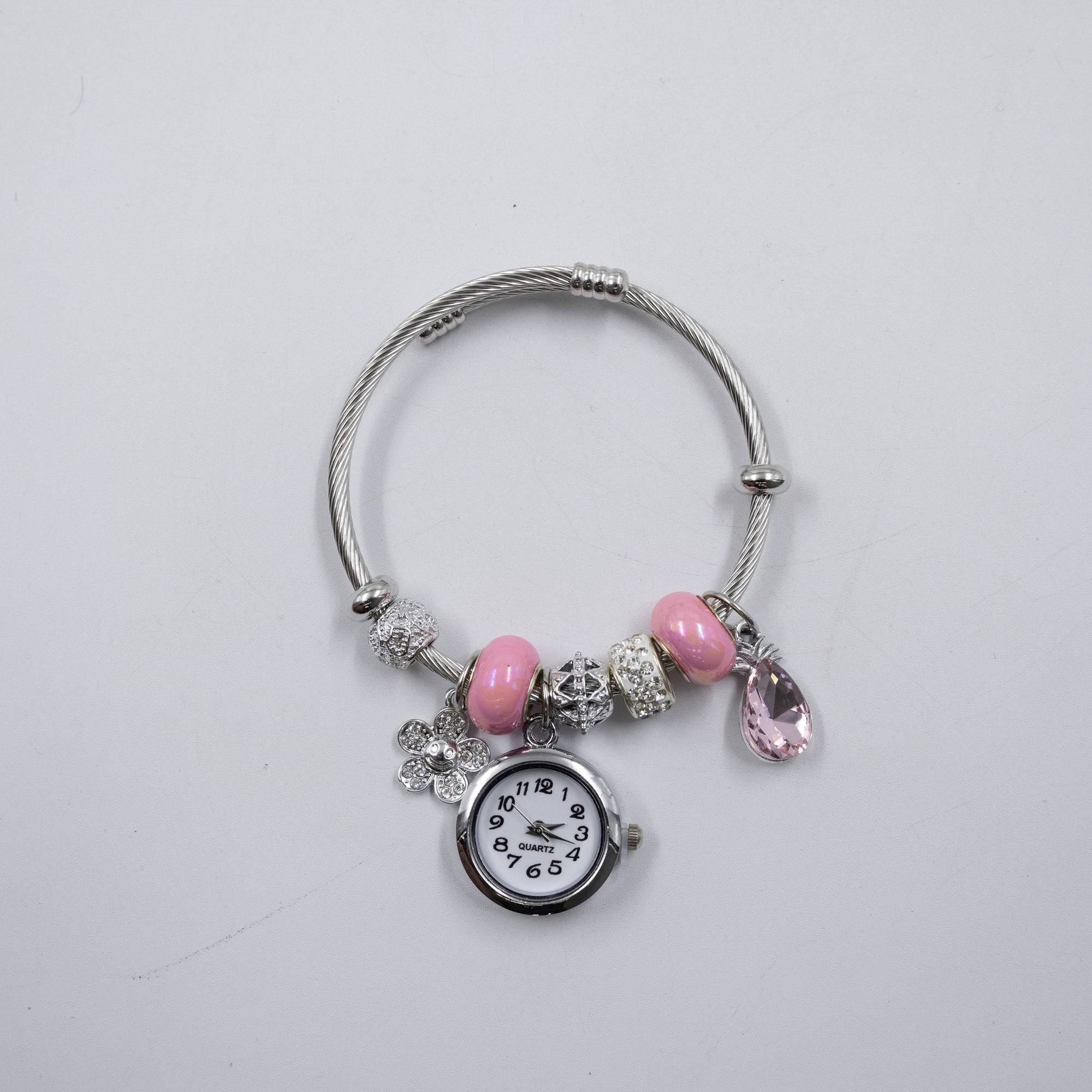 Pulsera tipo Pandora Plateadas M19 Oro Laminado