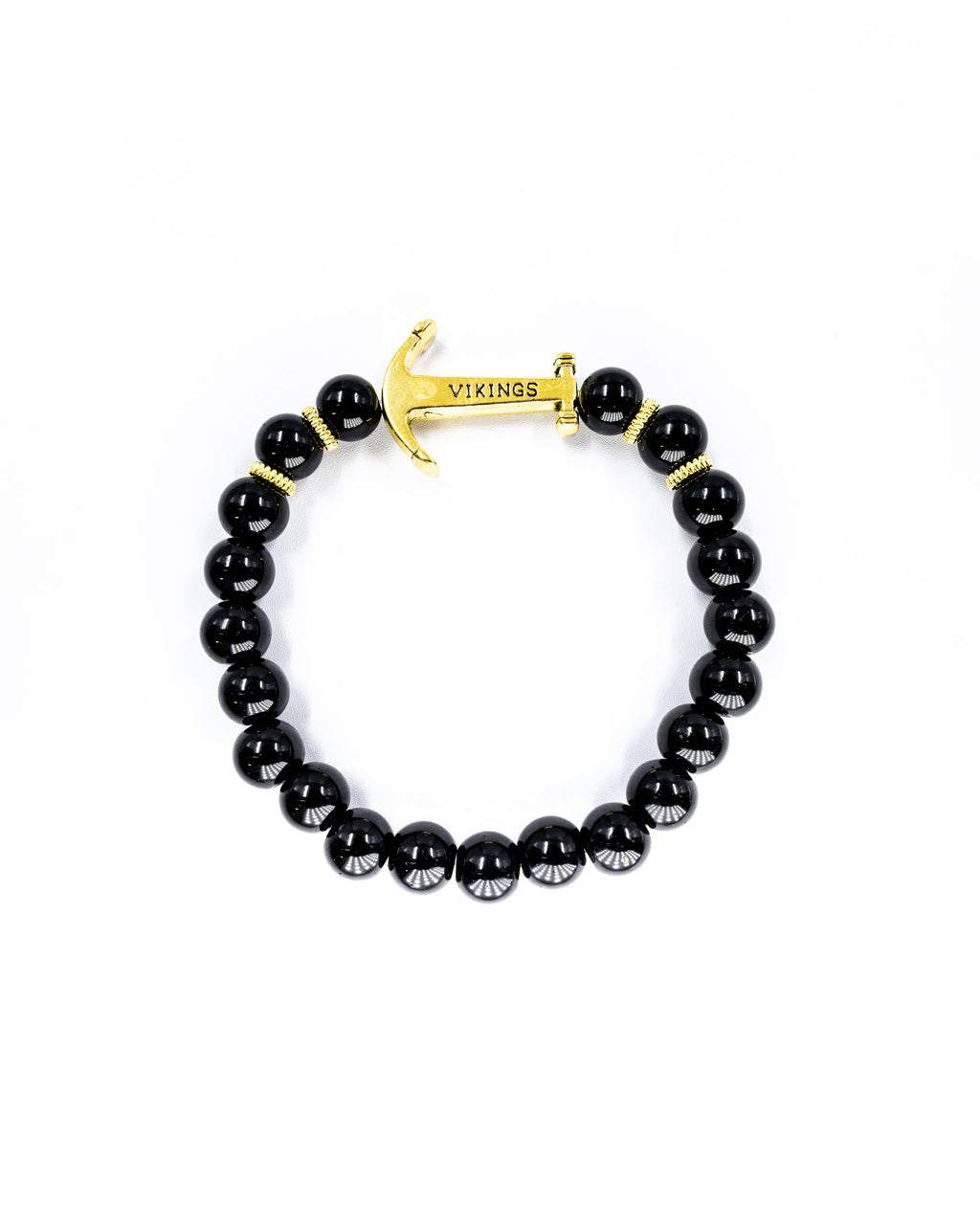 Pulsera de Cuentas con Dije - M3 Acero Inoxidable