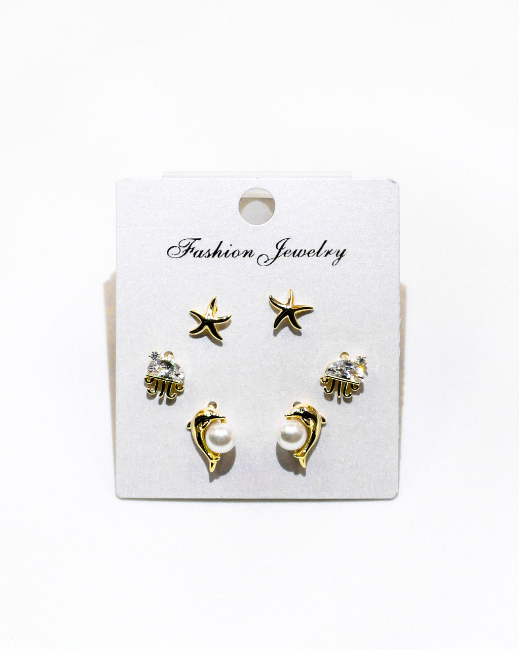 Set Aretes X3 - M20 Oro Laminado