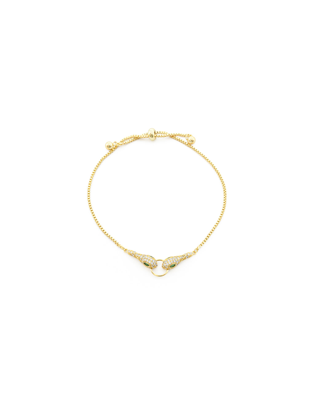 Pulsera Dorada Ansheli M8 - Oro Laminado