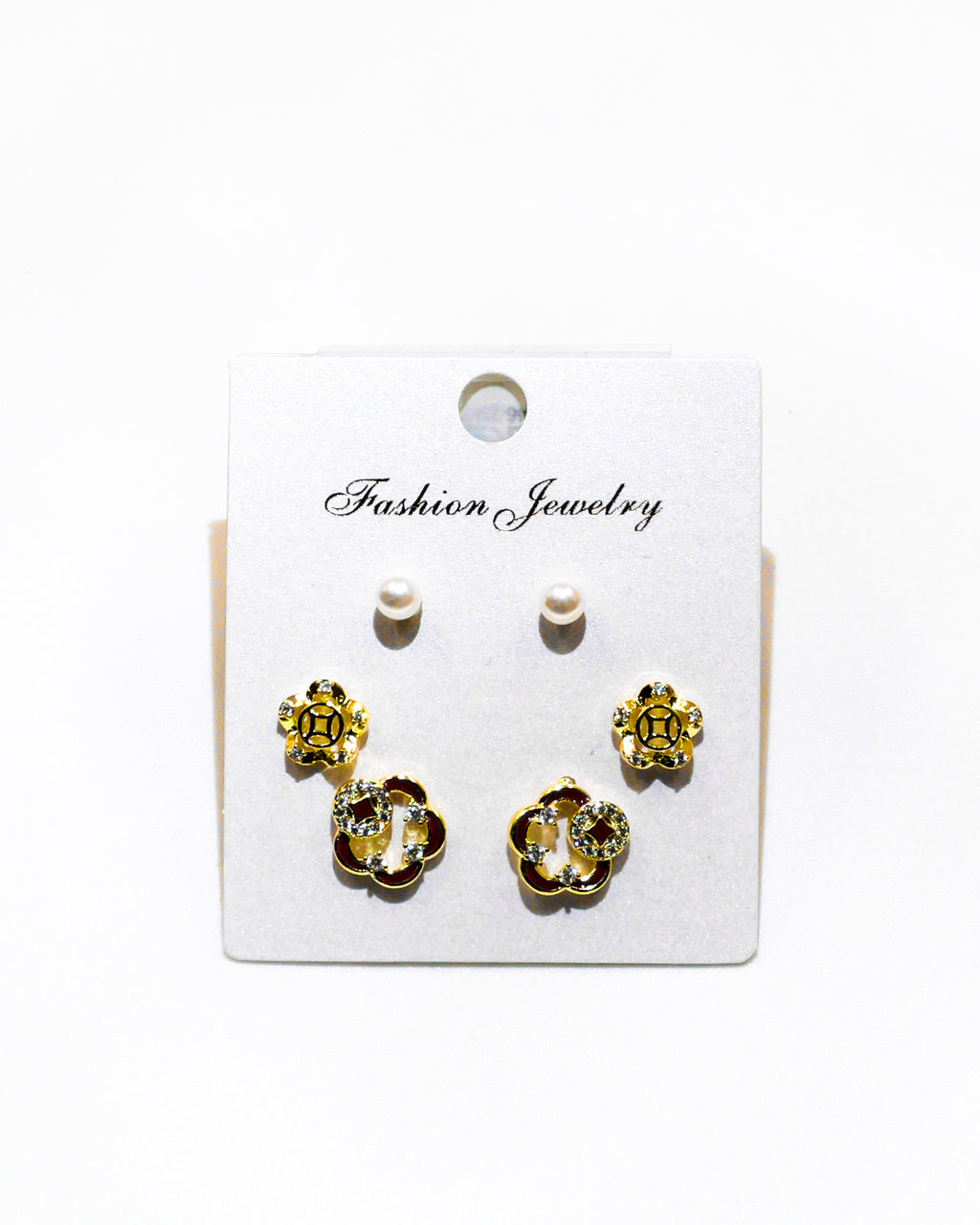 Set Aretes X3 - M8 Oro Laminado