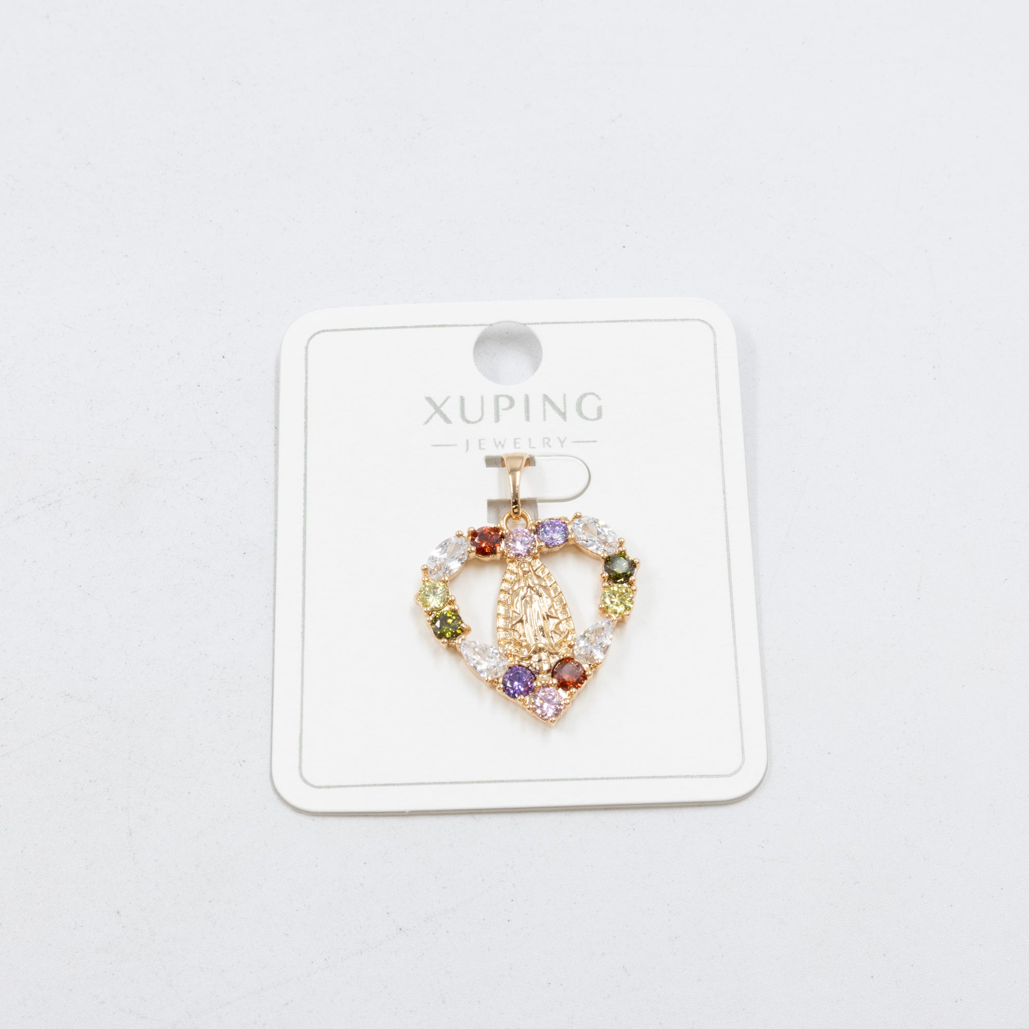Dijes Xuping con Piedras M3 Oro Laminado