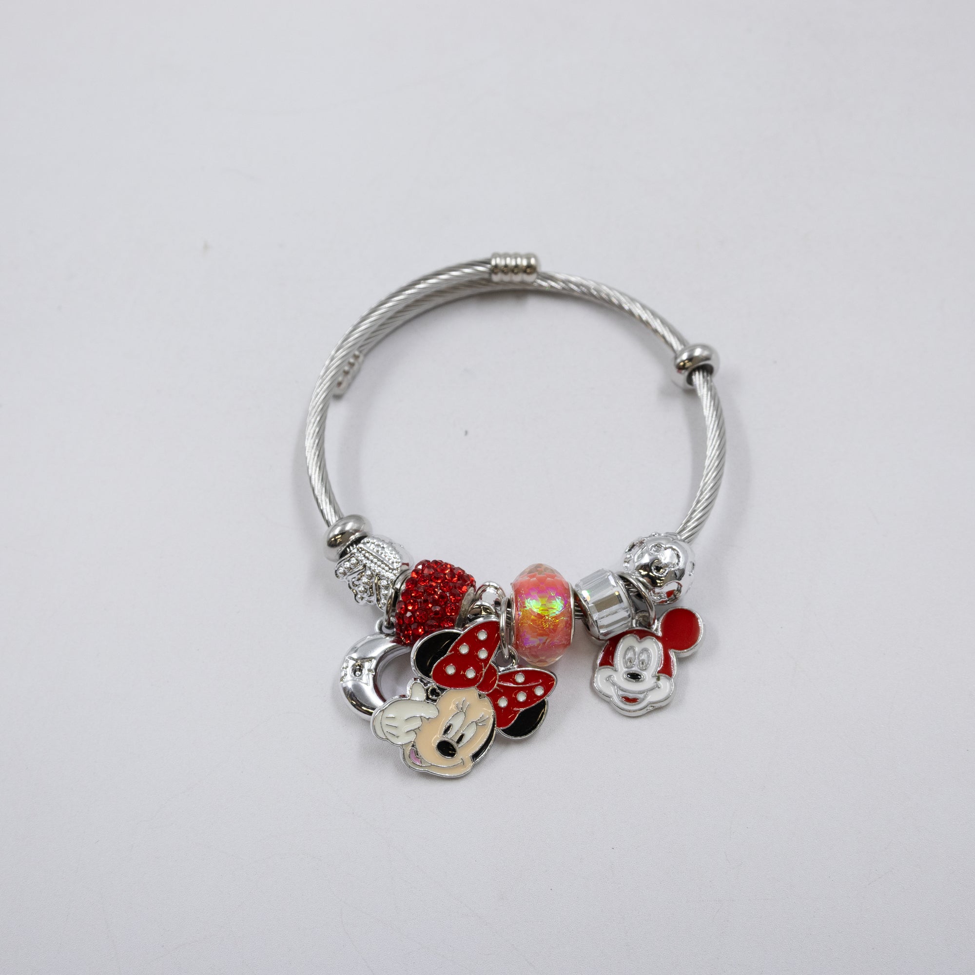 Pulsera tipo Pandora Plateados M7 Oro Laminado