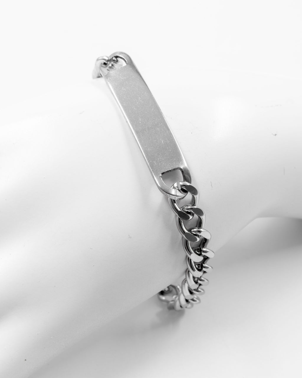 Pulsera Dorada y Plateada M1 Acero Inoxidable