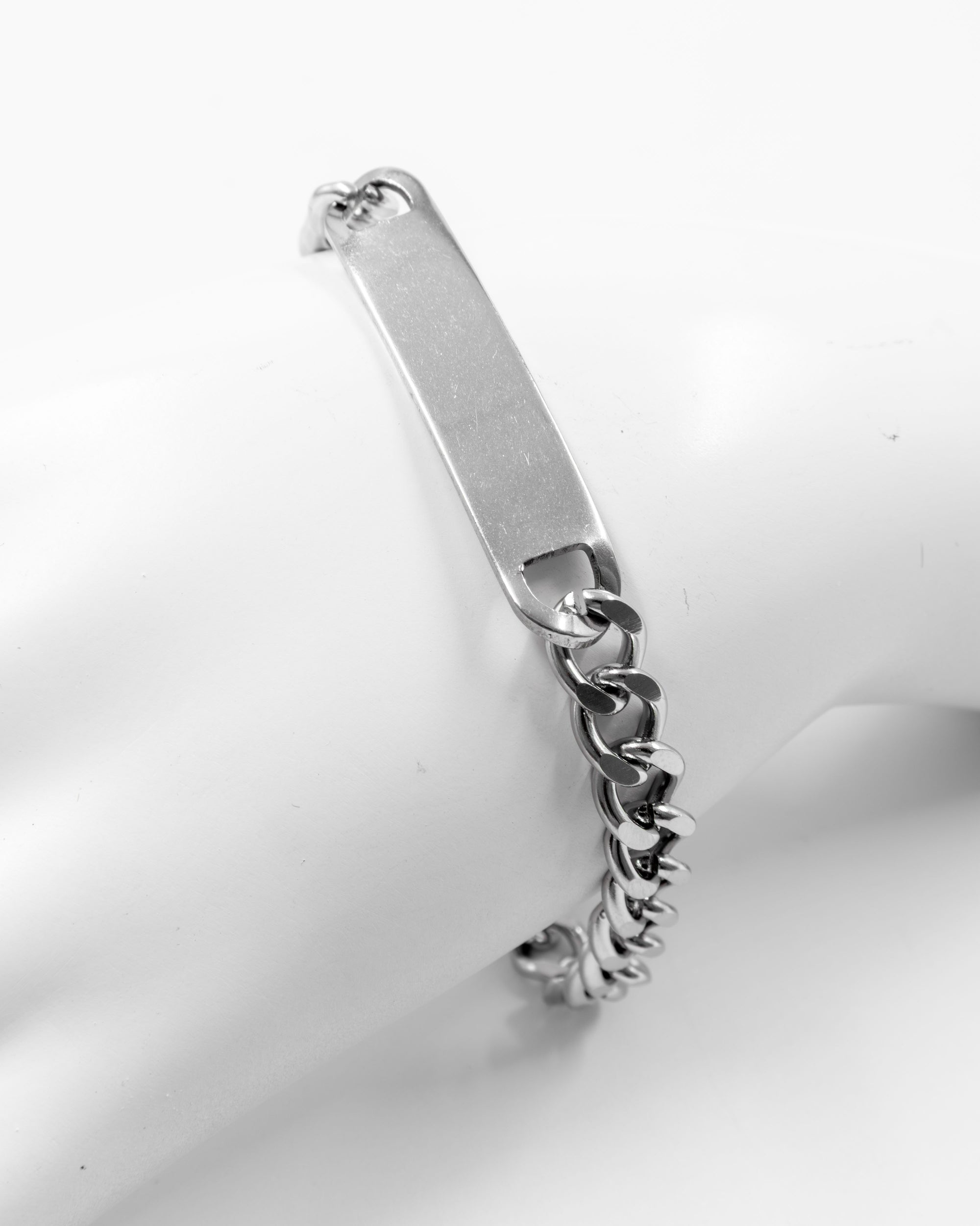 Pulsera Dorada y Plateada M1 Acero Inoxidable