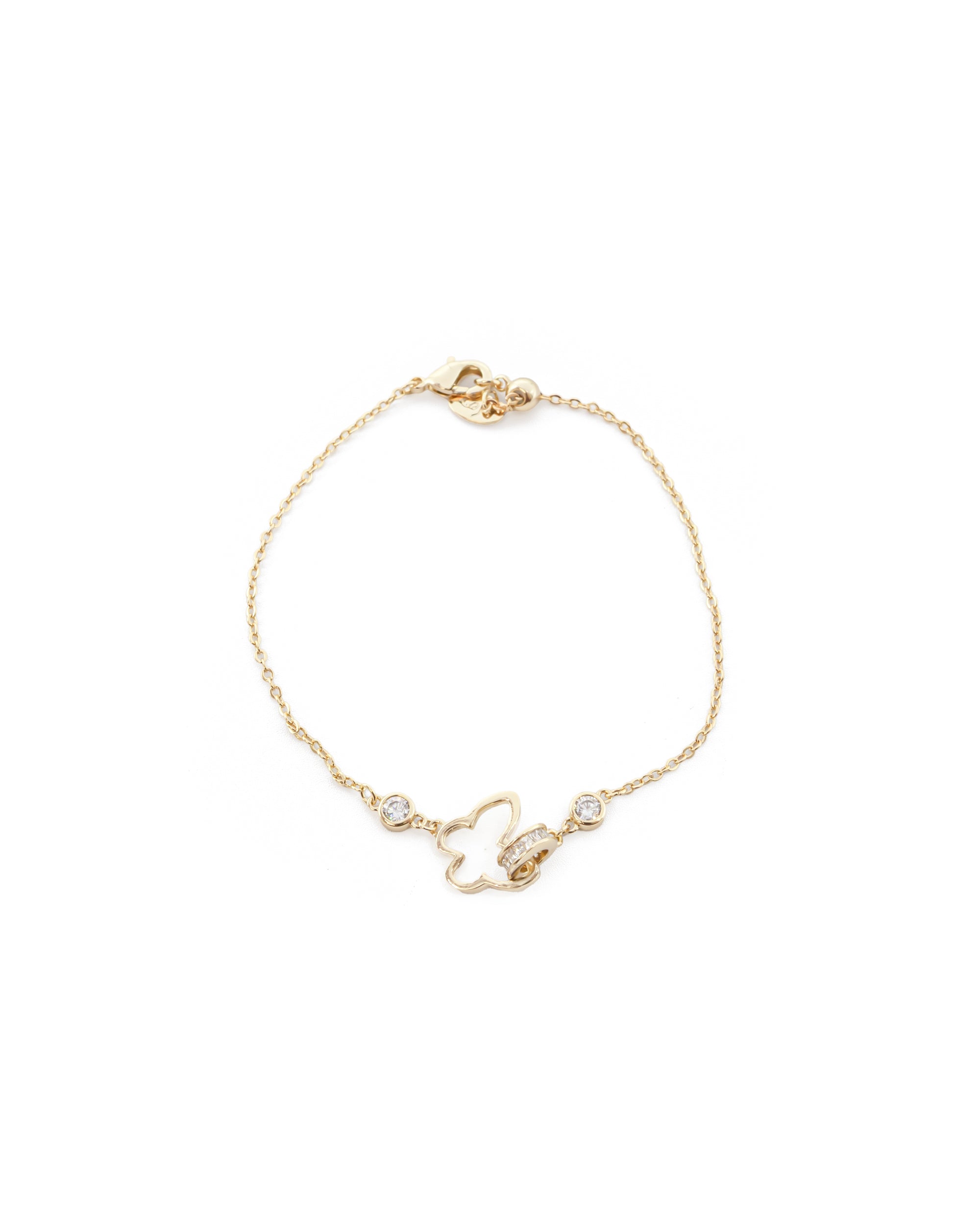 Pulsera Dorada Ansheli M12 - Oro Laminado