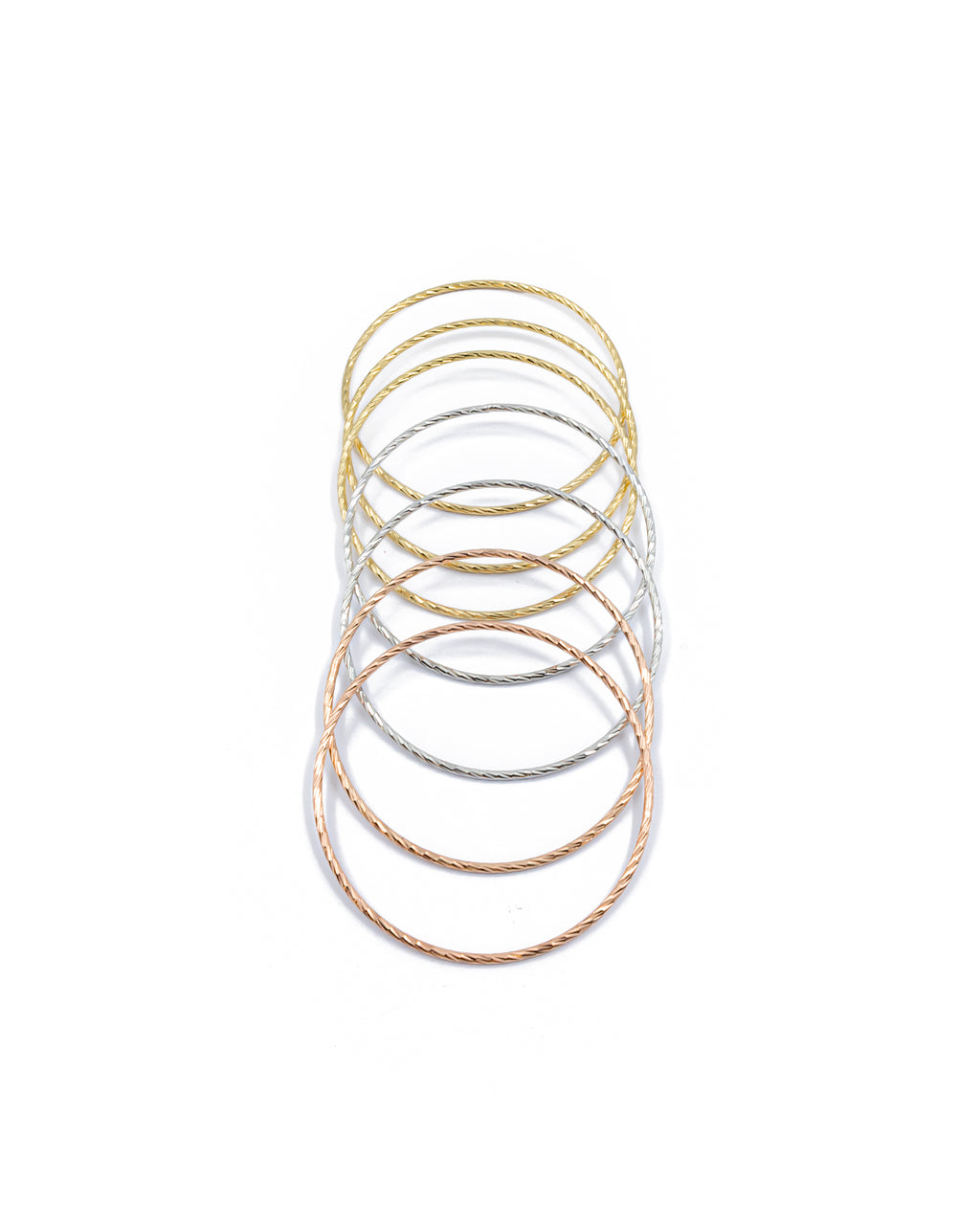 Pulseras de 3 colores M1 Oro Laminado