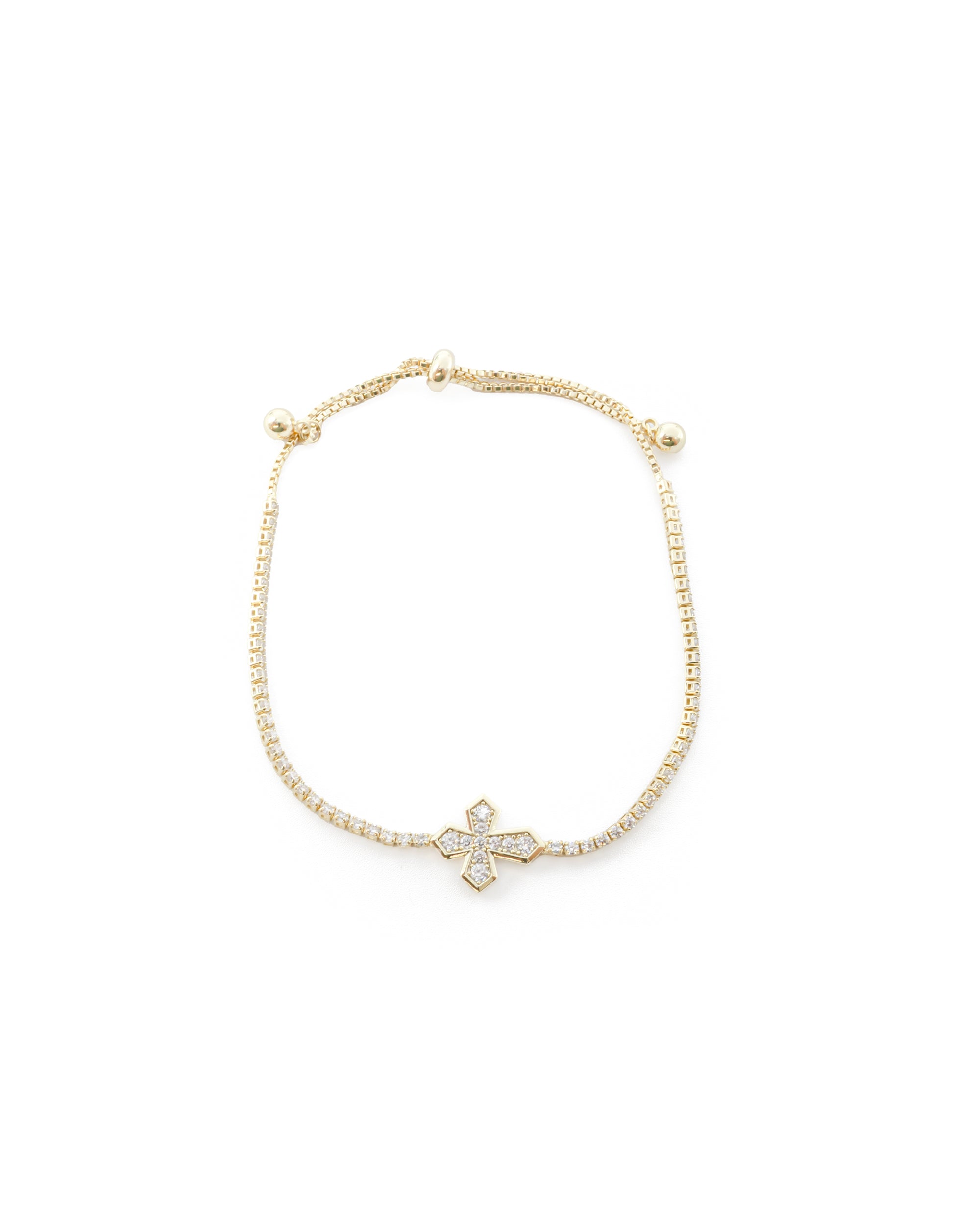Pulsera Dorada Ansheli M19 - Oro Laminado