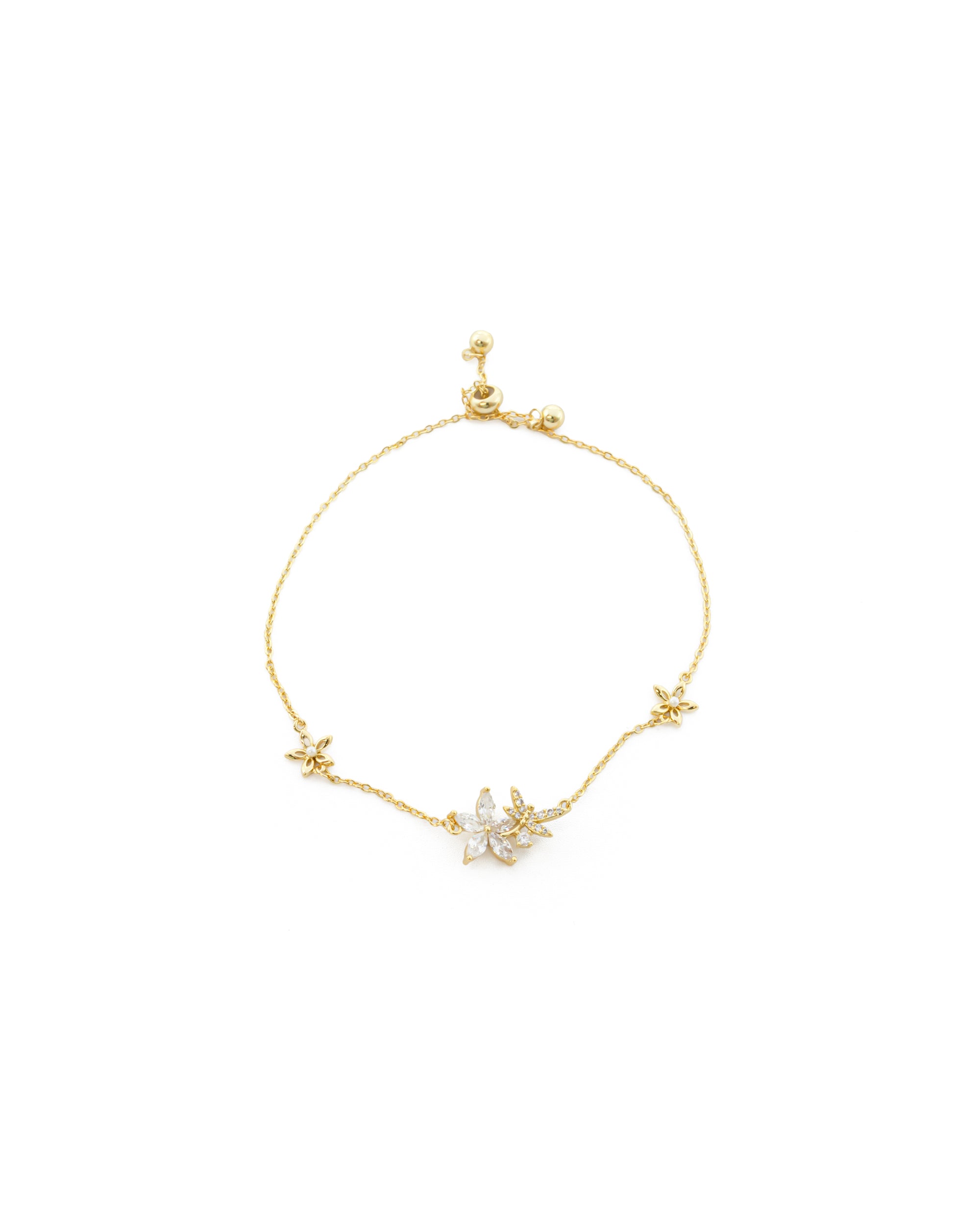 Pulseras Doradas Ansheli M1 - Oro Laminado