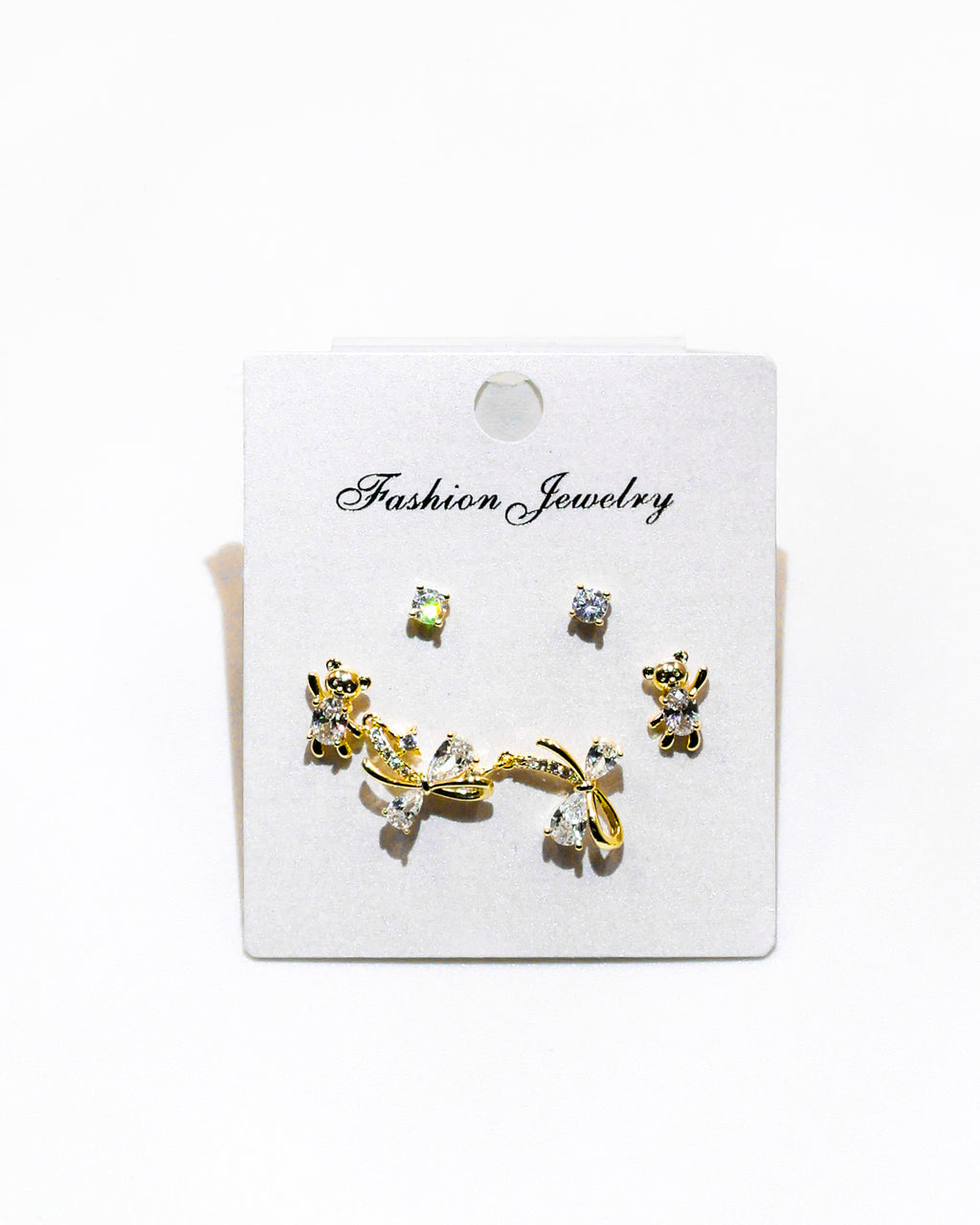 Set Aretes X3 - M17 Oro Laminado