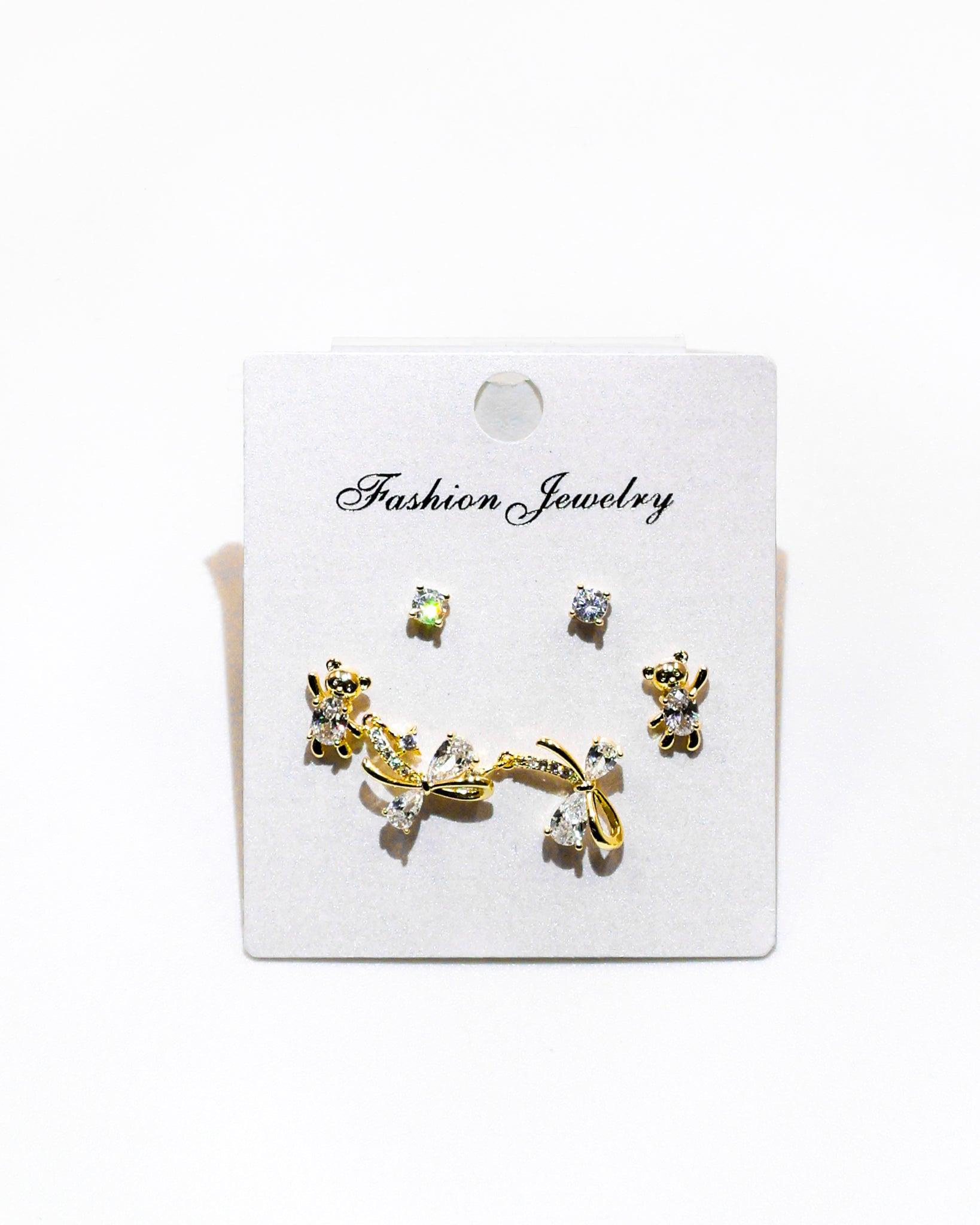 Set Aretes X3 - M17 Oro Laminado