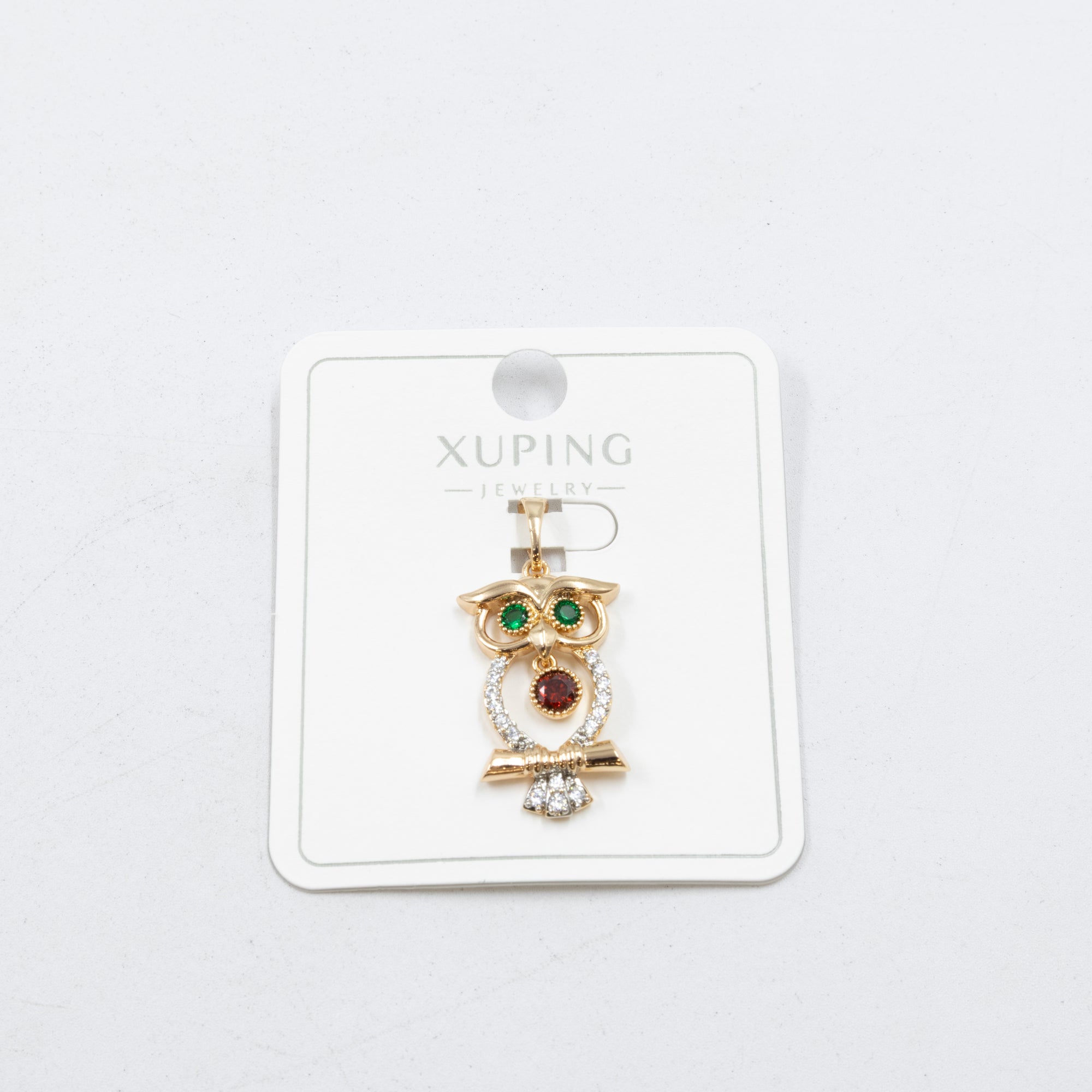 Dijes Xuping con Piedras M7 Oro Laminado
