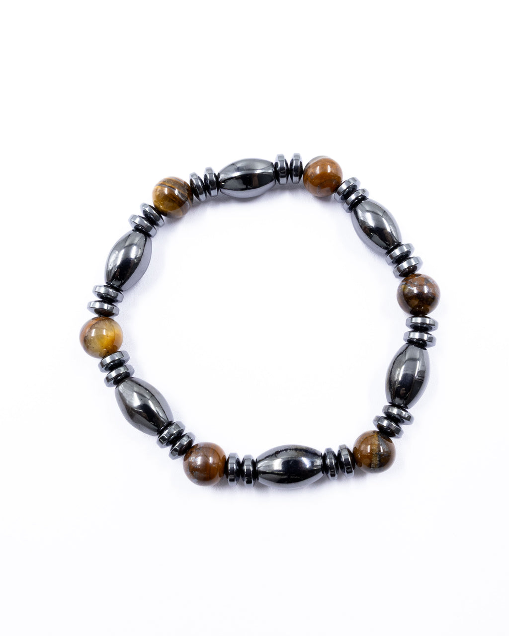 Pulseras brillantes con cuentas - M1 Oro Laminado