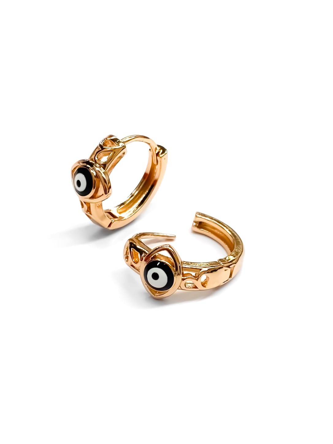 ARETES HUGGIES M18 - ORO LAMINADO