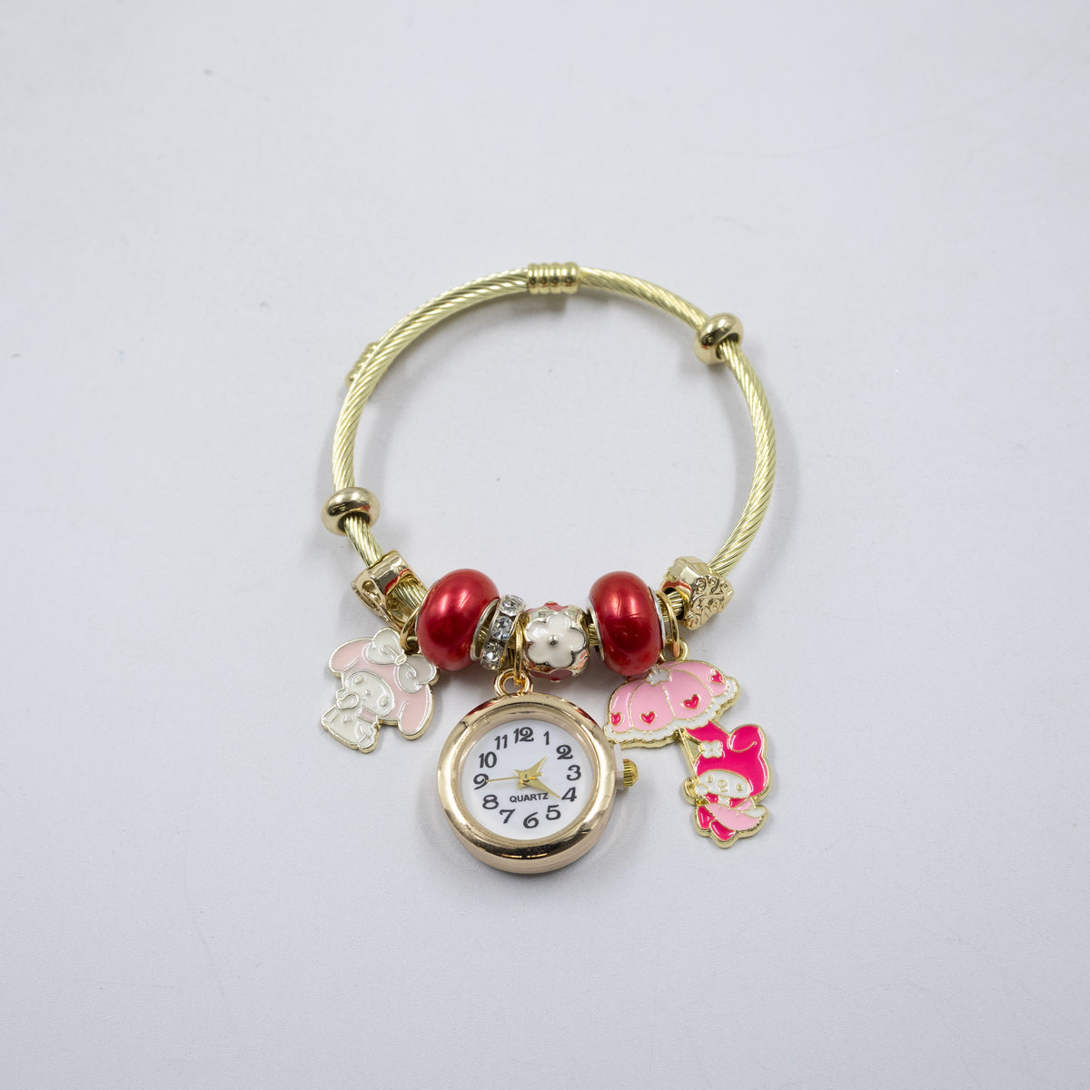 Pulsera tipo Pandora Dorados M16 Oro Laminado