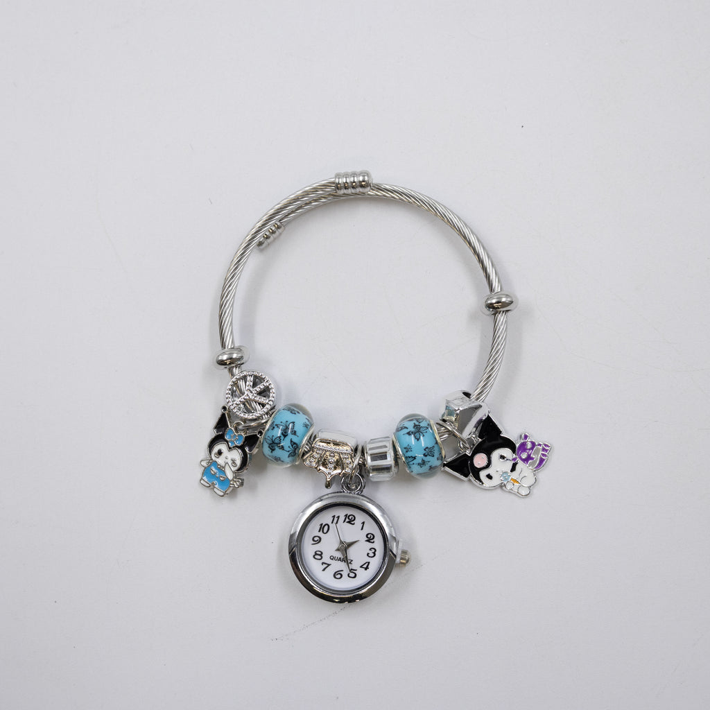 Pulsera tipo Pandora Plateadas M14 Oro Laminado