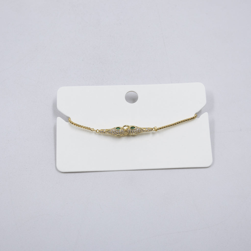 Pulsera Dorada Ansheli M15 Oro Laminado