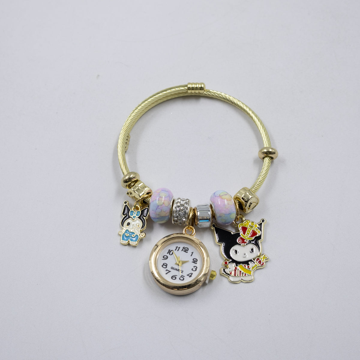 Pulsera tipo Pandora Dorados M14 Oro Laminado