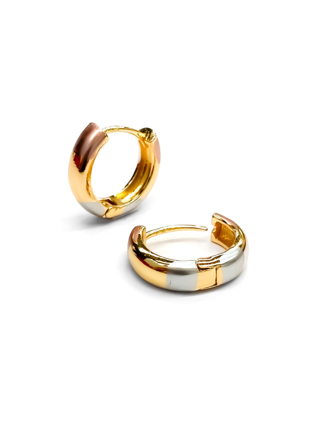 ARETES HUGGIES M20 - ORO LAMINADO
