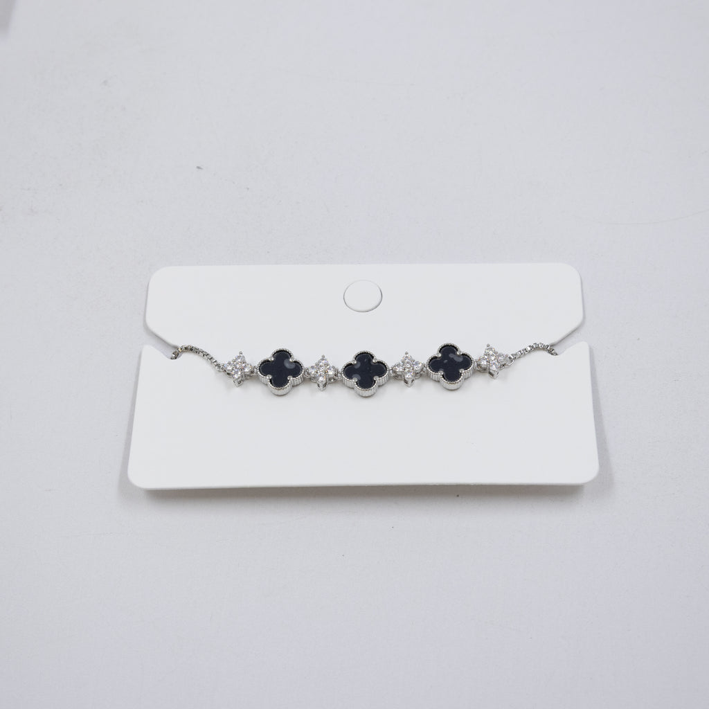 Pulsera Plateada Ansheli 40 Oro Laminado