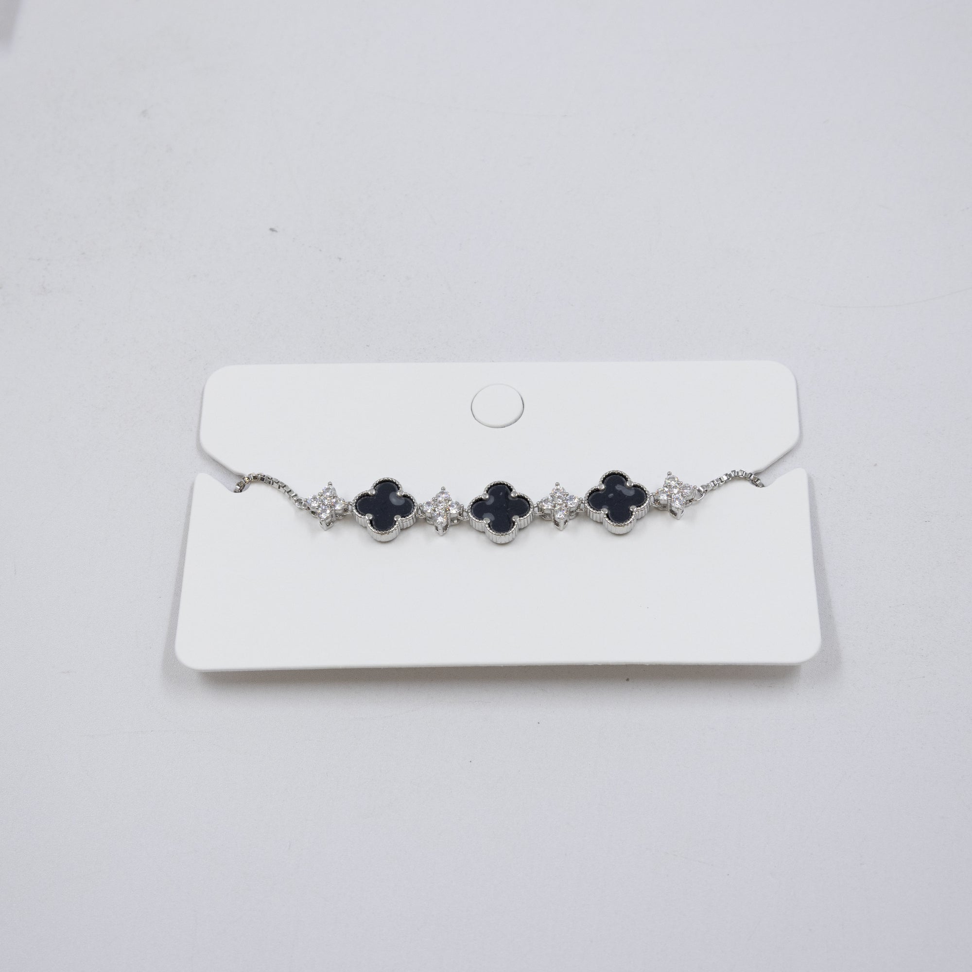 Pulsera Plateada Ansheli 40 Oro Laminado